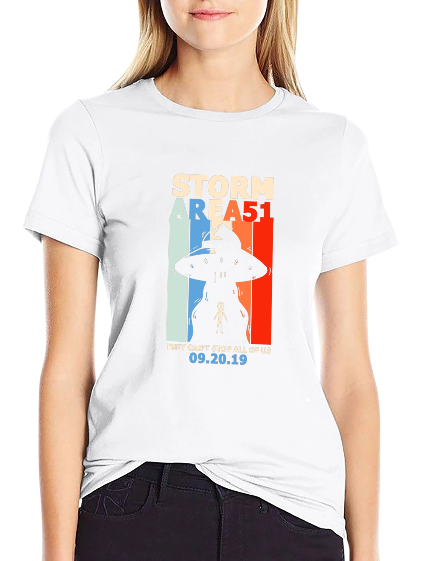 Camiseta Storm Area 51 Alienígena Unisex