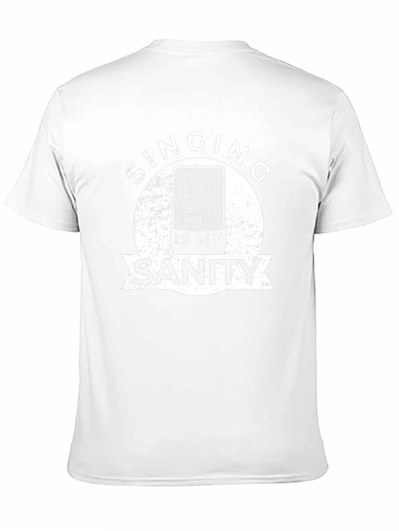 Camiseta Negra: Cantar es mi Sanidad