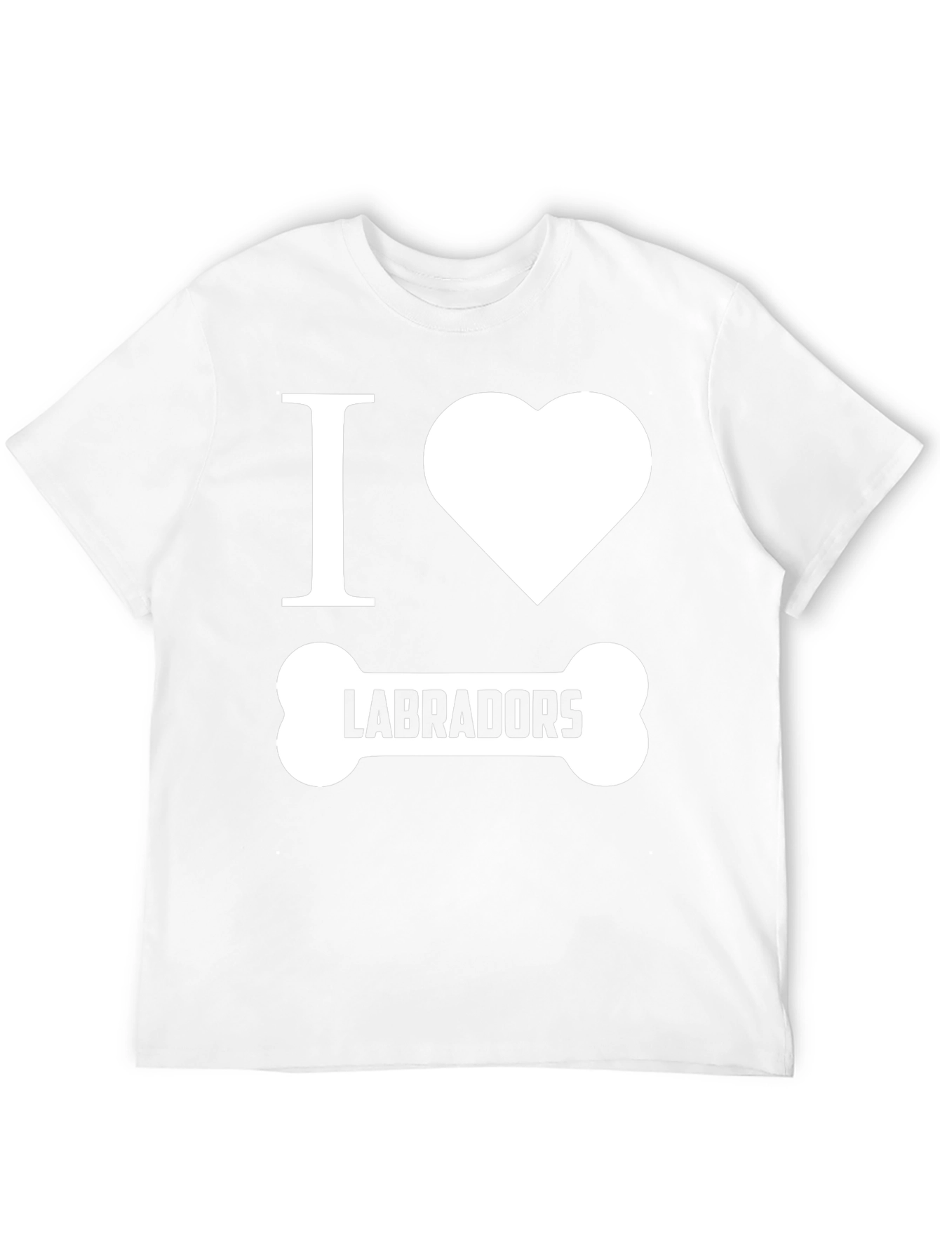 Camiseta Negra Amo Labradores