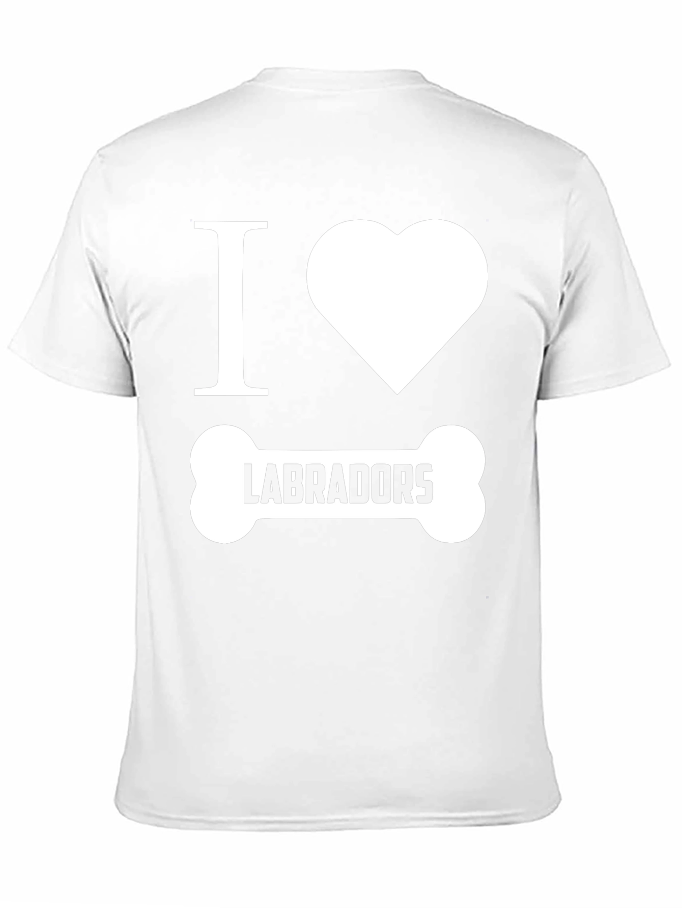 Camiseta Negra Amo Labradores