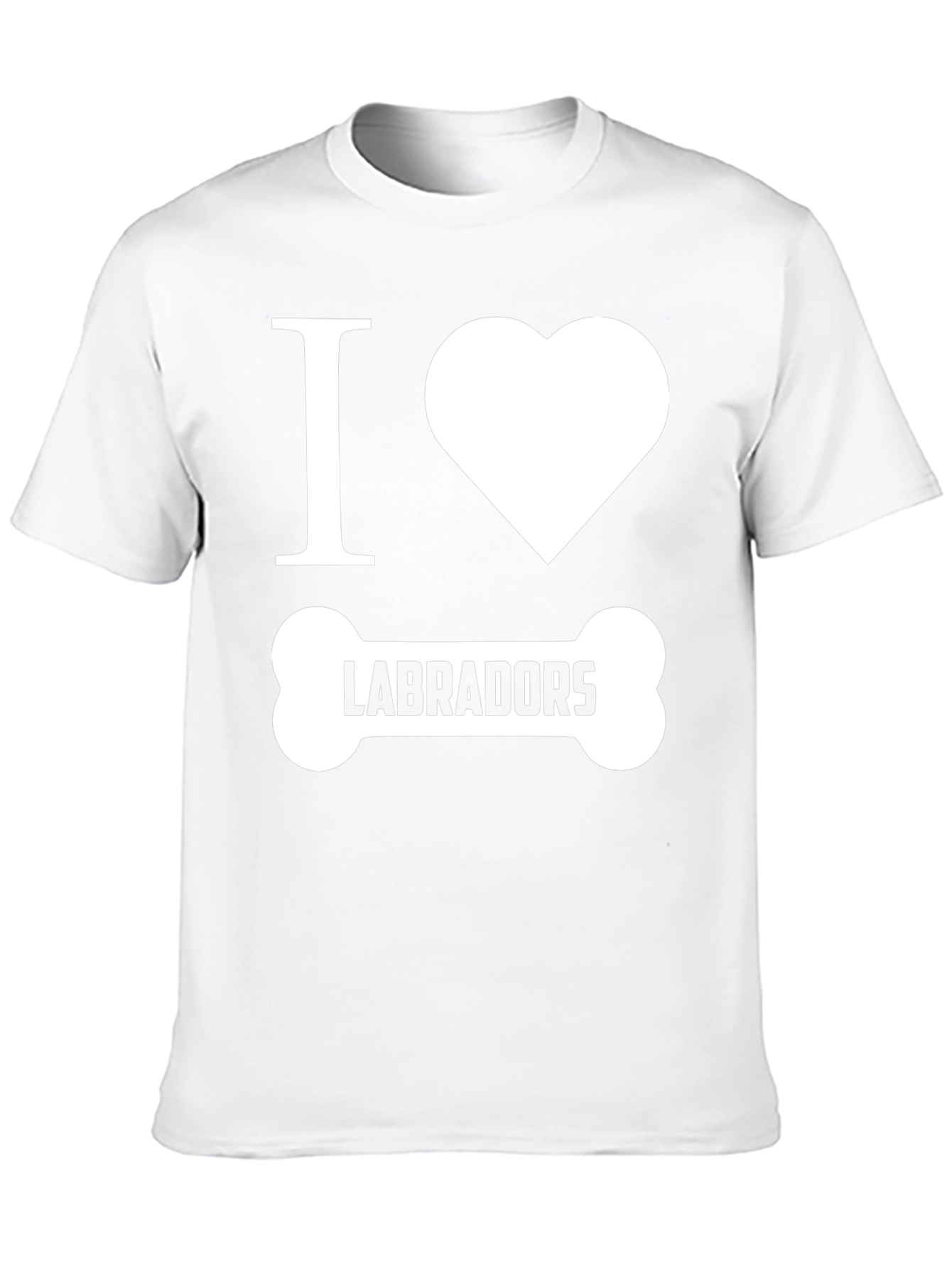 Camiseta Negra Amo Labradores