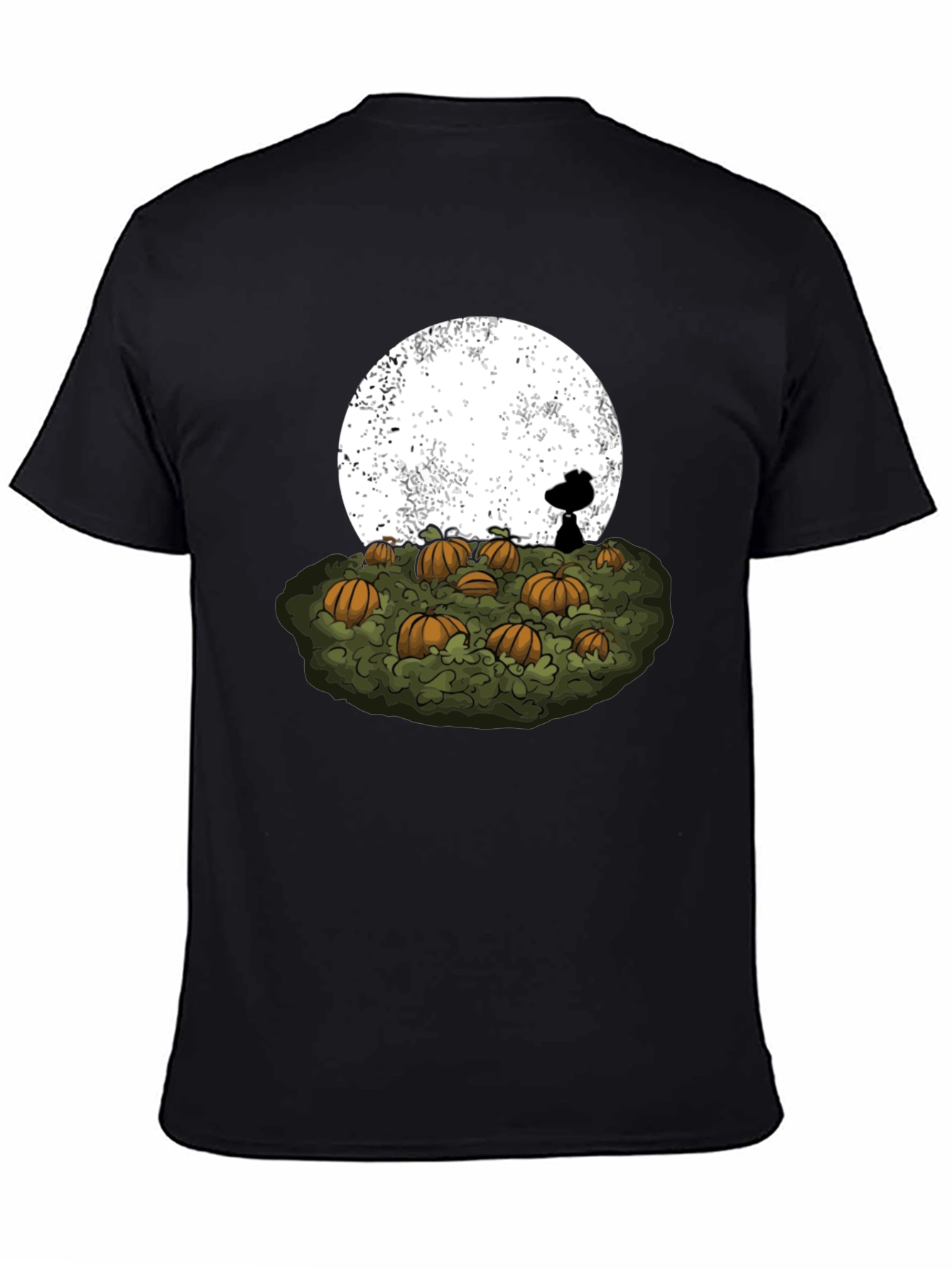 Camiseta Negra Snoopy Noche de Brujas