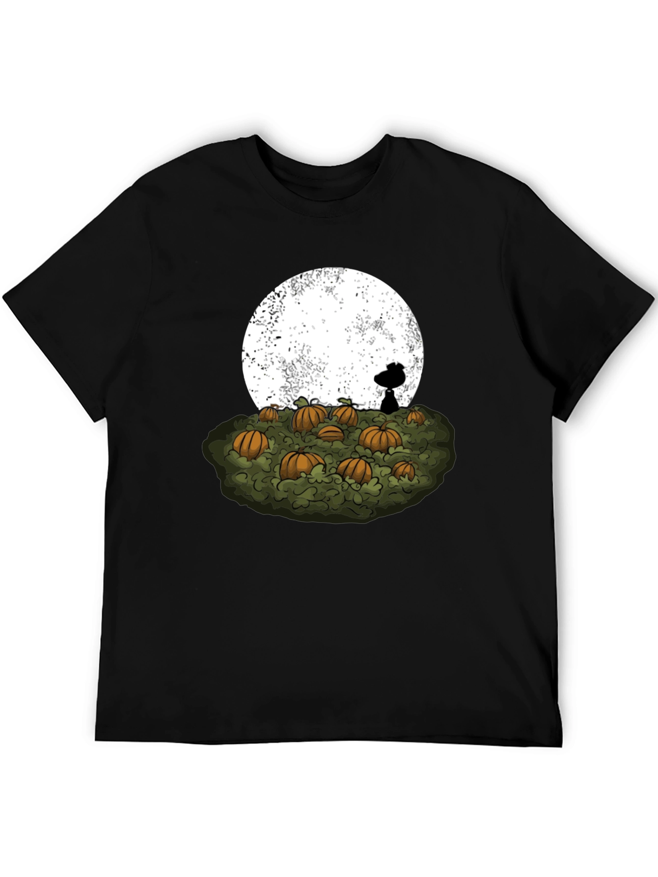 Camiseta Negra Snoopy Noche de Brujas