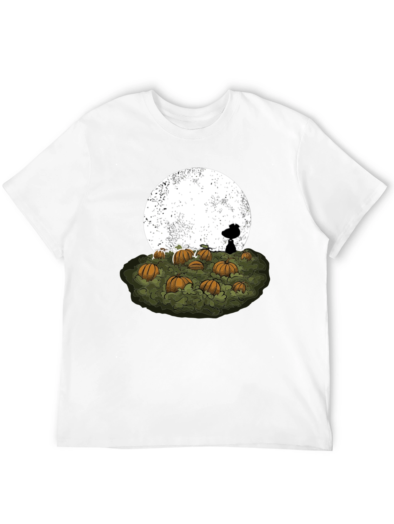 Camiseta Negra Snoopy Noche de Brujas