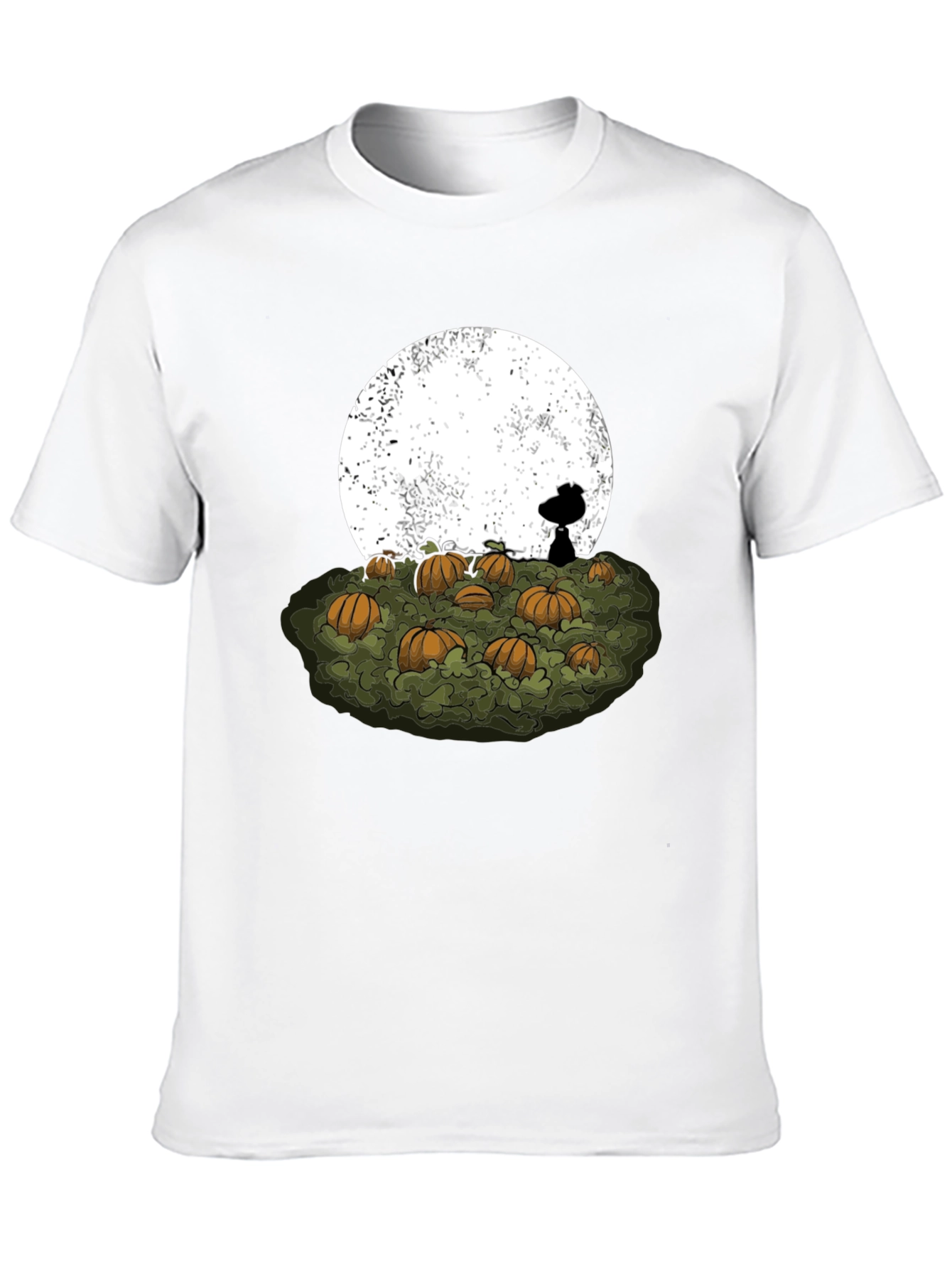 Camiseta Negra Snoopy Noche de Brujas