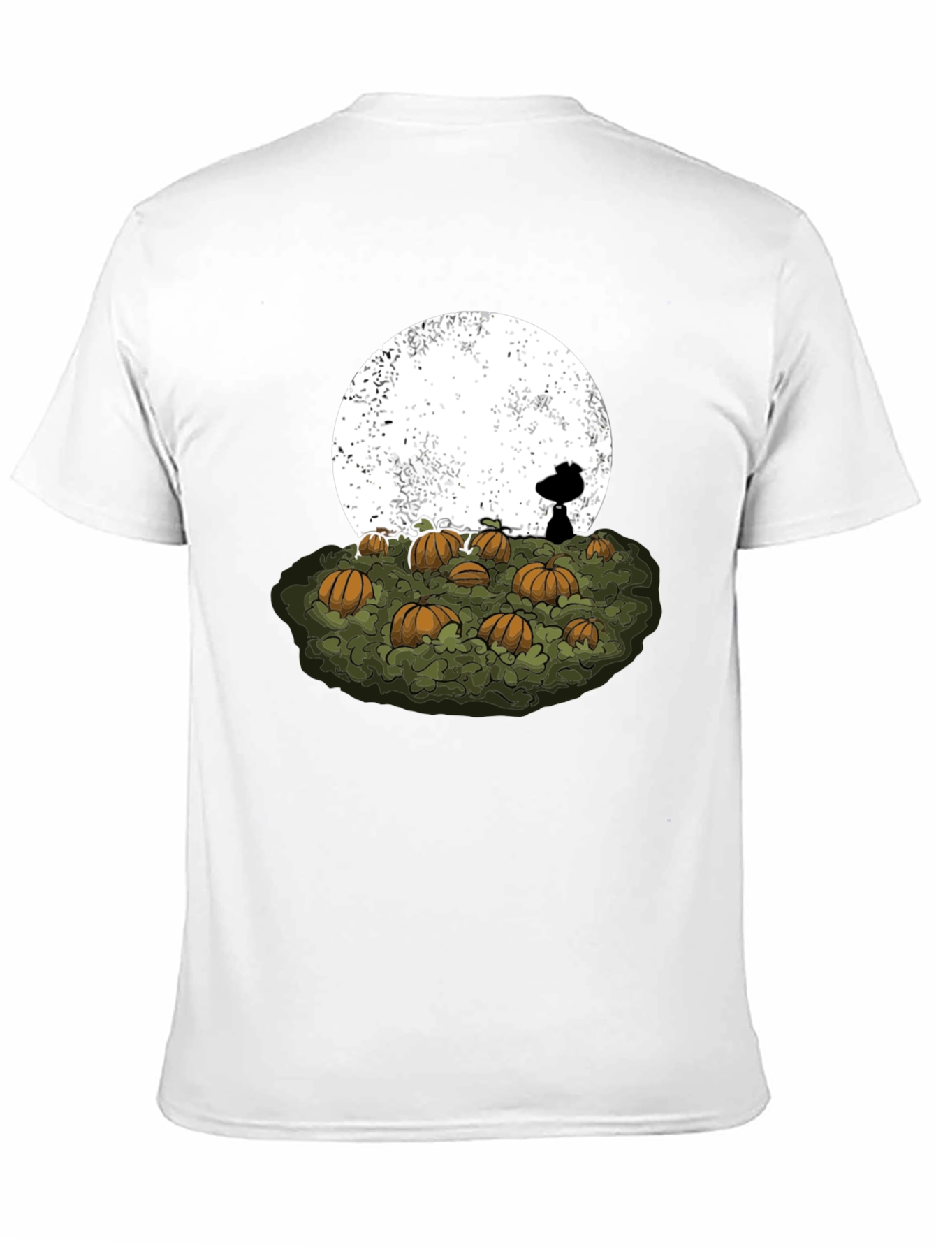 Camiseta Negra Snoopy Noche de Brujas