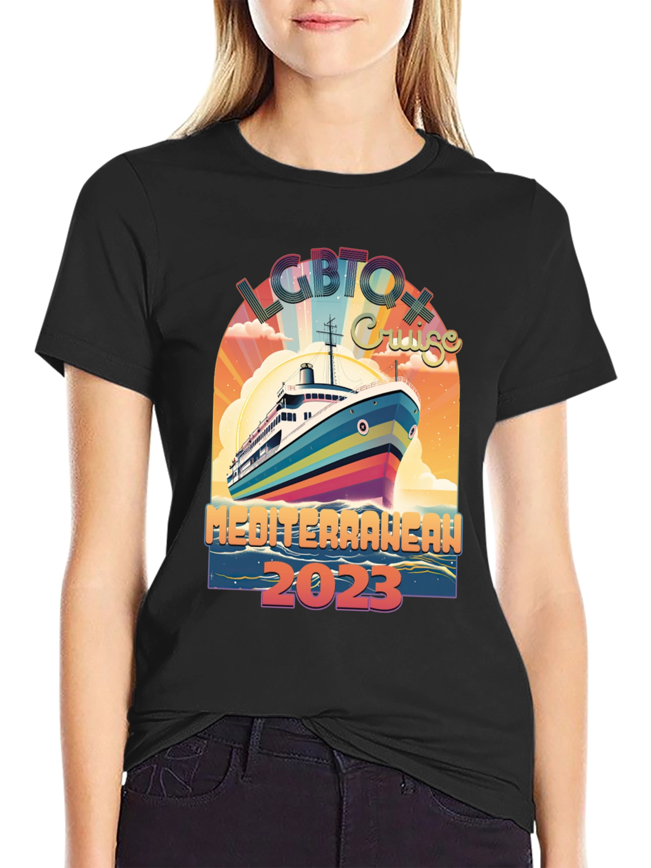 Camiseta LGBTQ+ Crucero Mediterráneo 2023