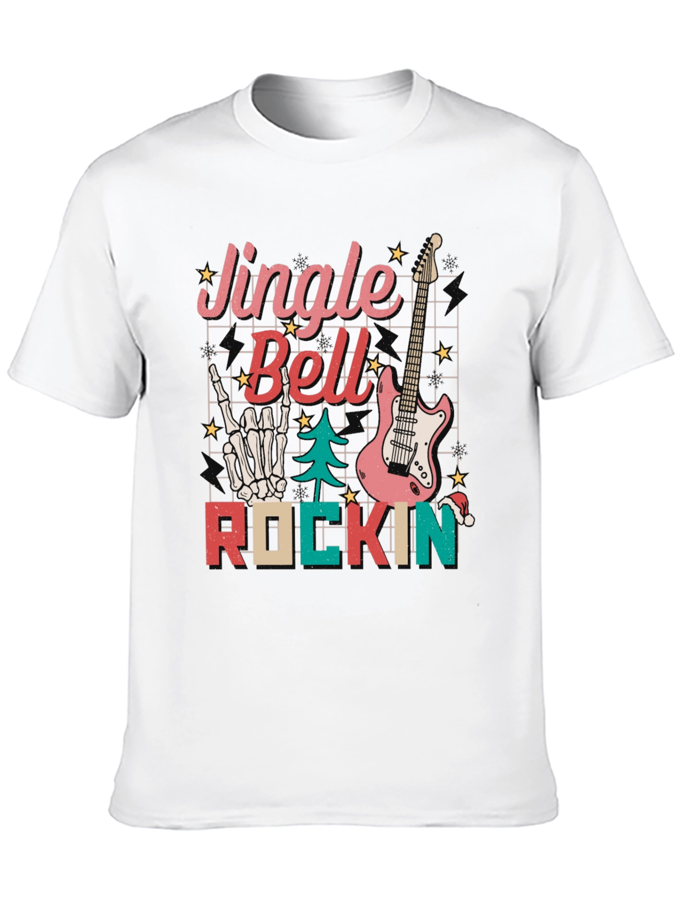 Camiseta Navideña Rock n Roll