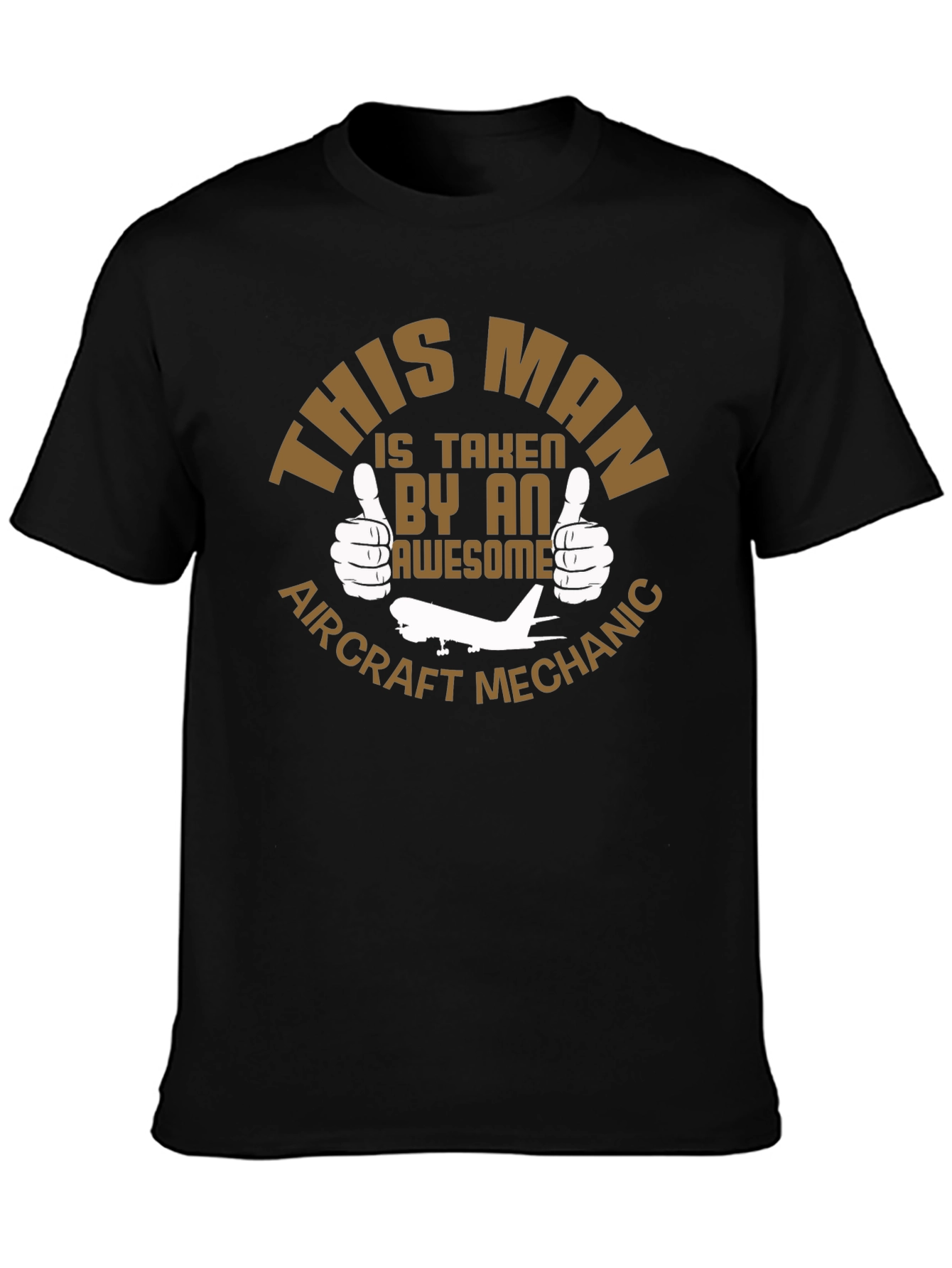 Camiseta Hombre: Taken by an Aircraft Mechanic