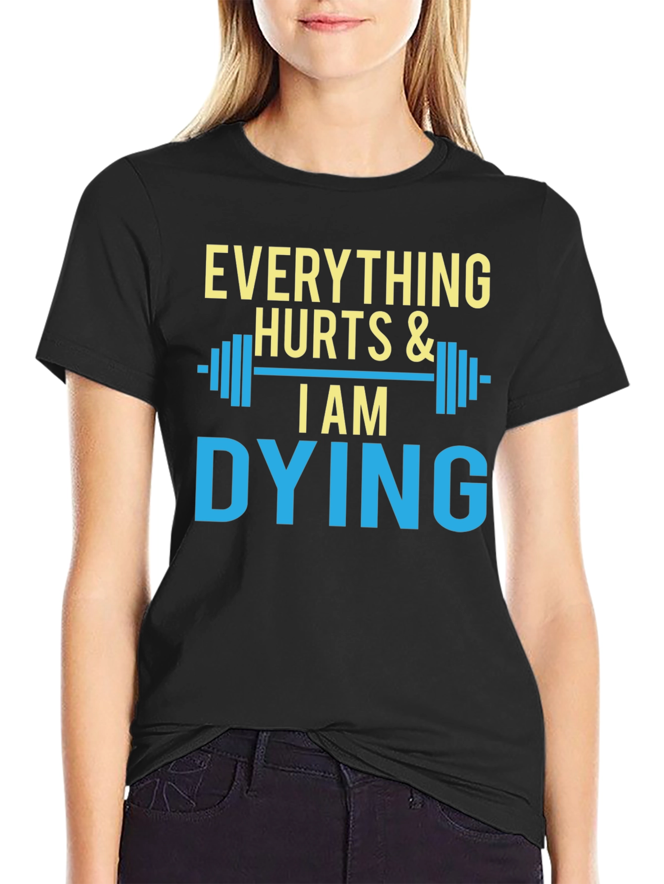Camiseta Hombre Gym Everything Hurts