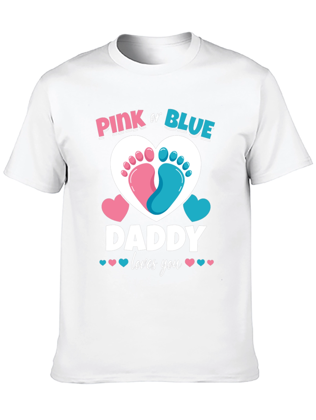 Camiseta de revelación de género para papá