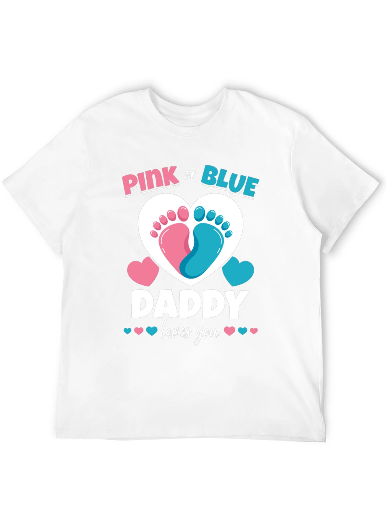 Camiseta de revelación de género para papá