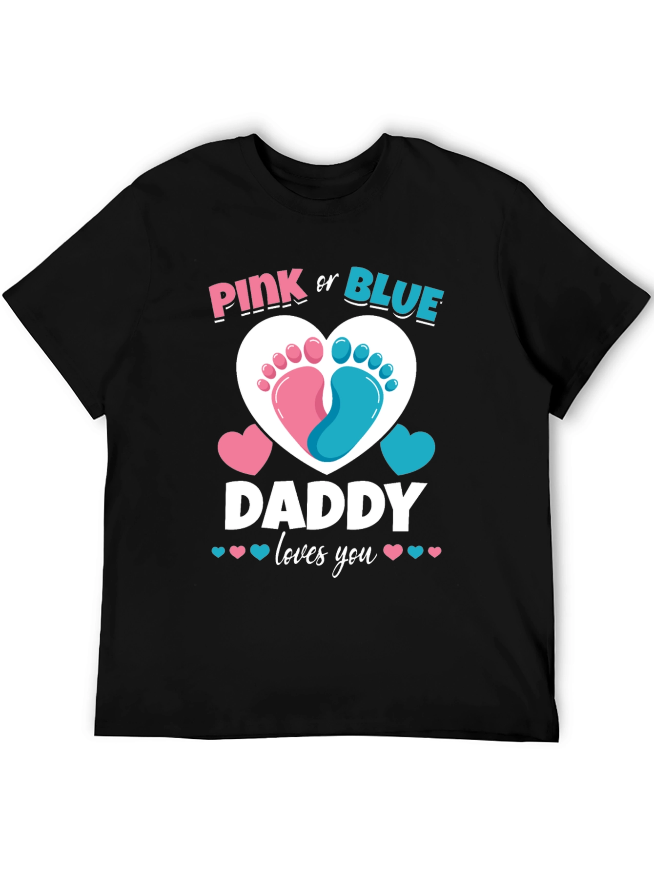 Camiseta de revelación de género para papá