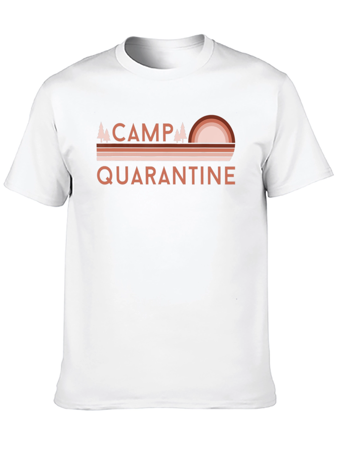 Camiseta Negra Camp Quarantine Unisex