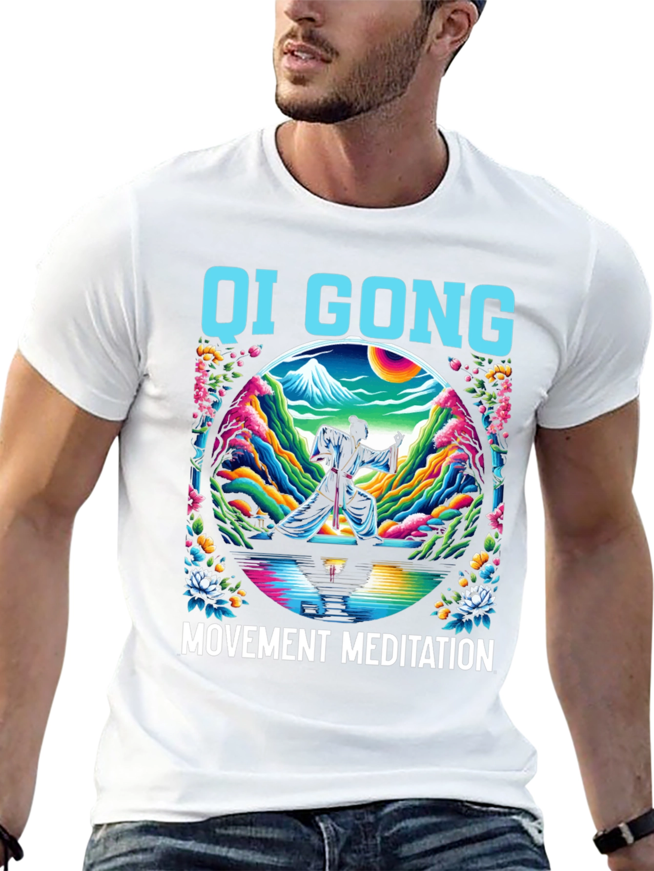 Camiseta Qi Gong Meditación Movimiento