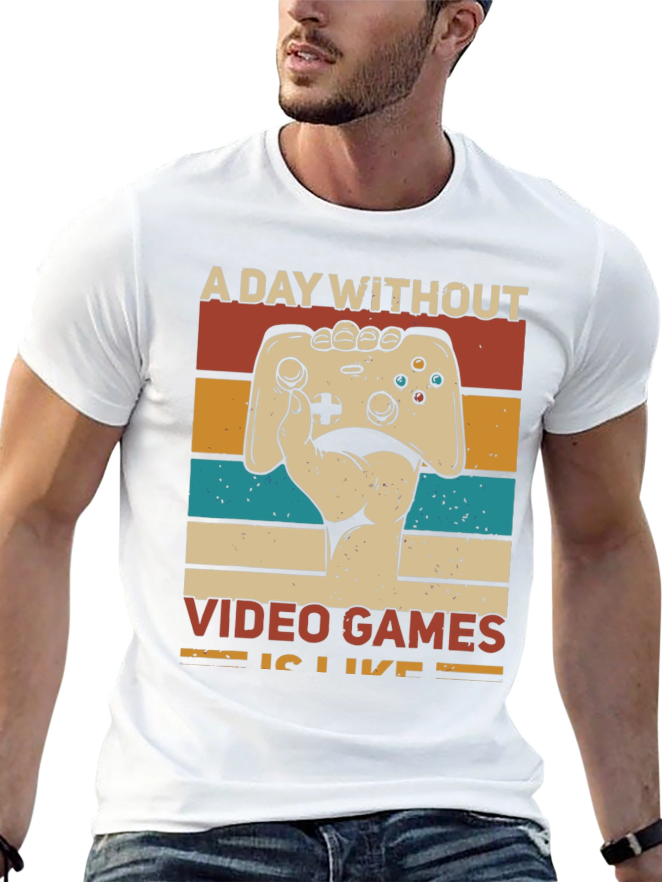 Camiseta Gamer: Un Día Sin Videojuegos