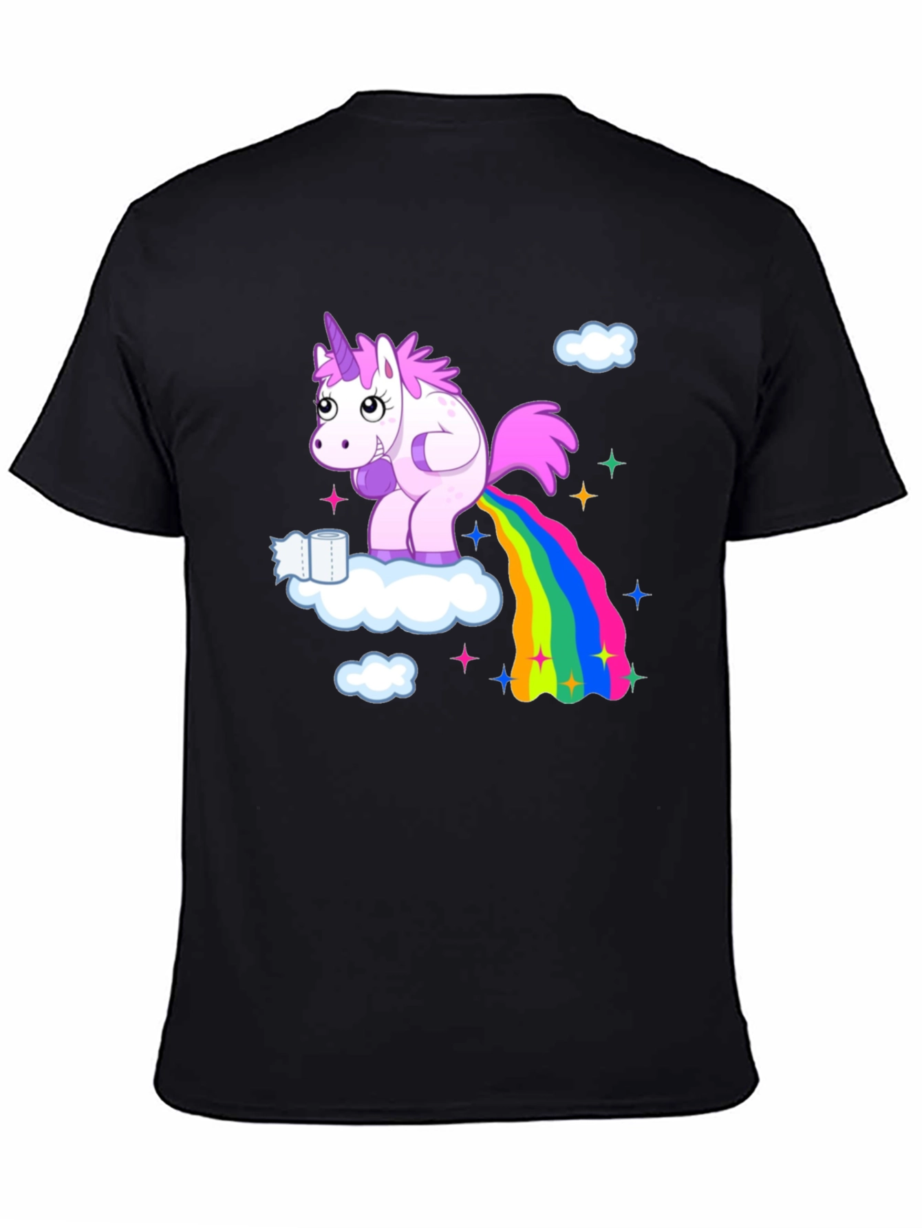 Camiseta Unicornio Arcoíris Divertida