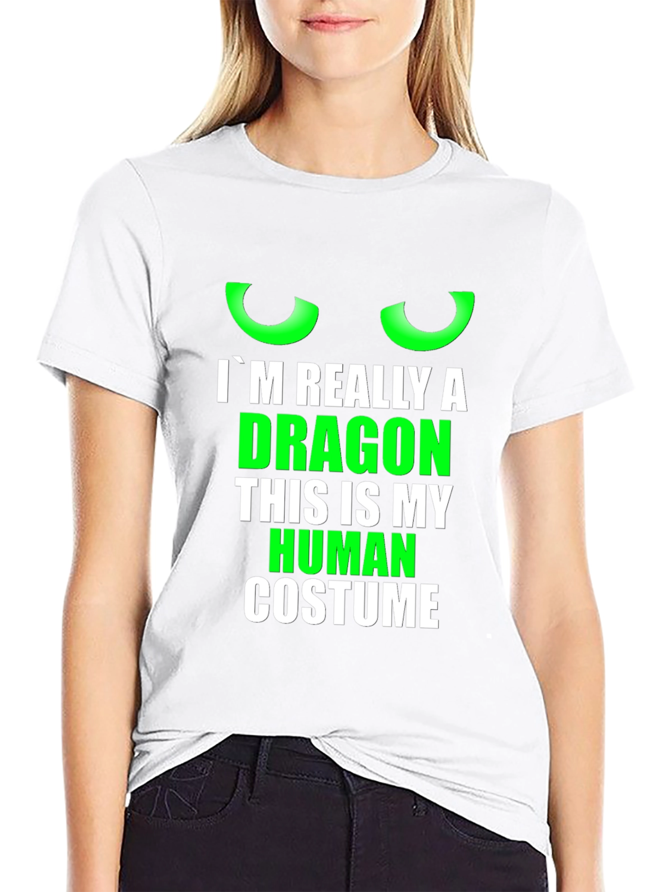 Camiseta Soy Realmente un Dragón - Disfraz Humorístico