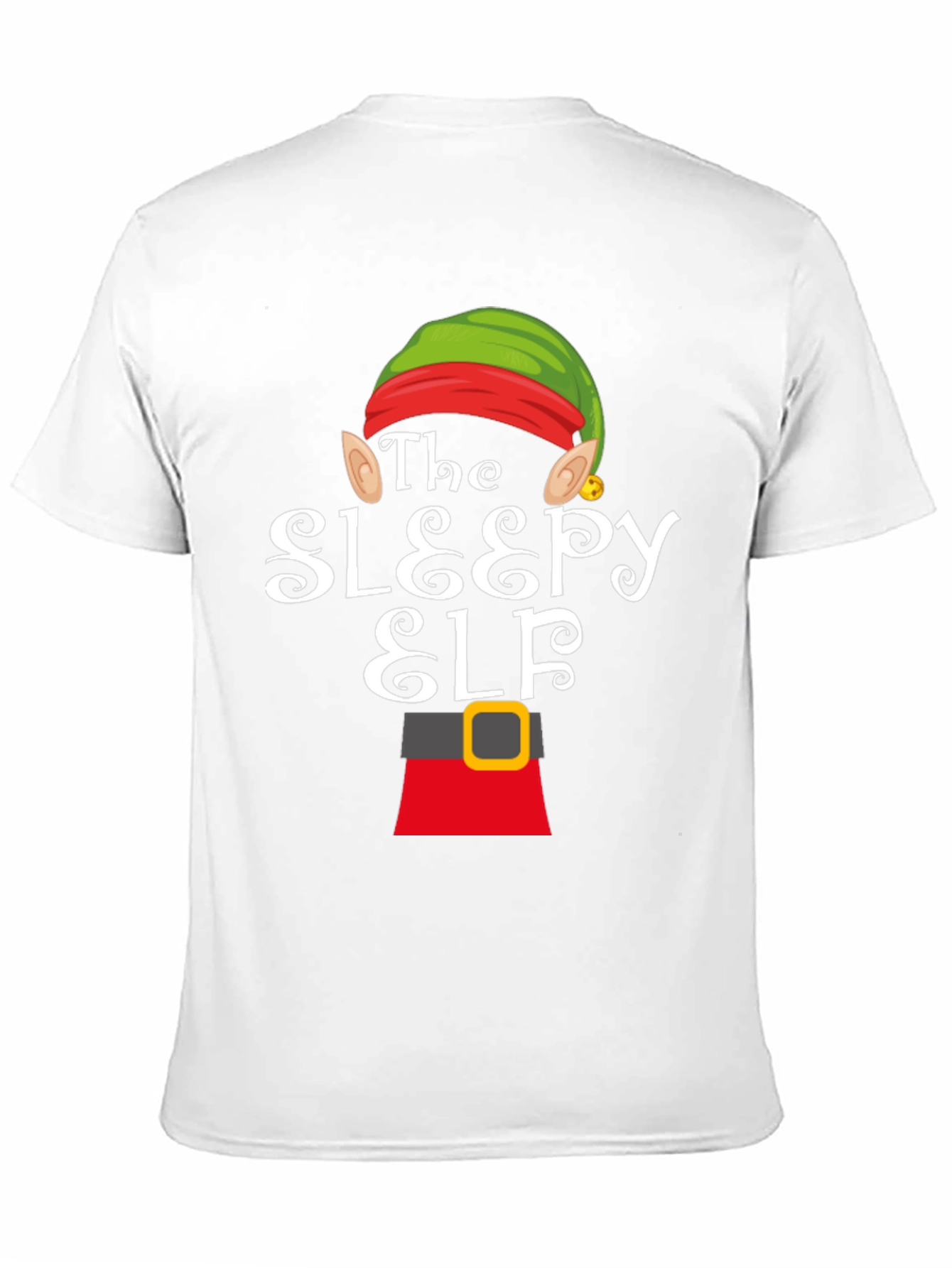 Camiseta Elfo Dormilón - Diseño Navideño Divertido