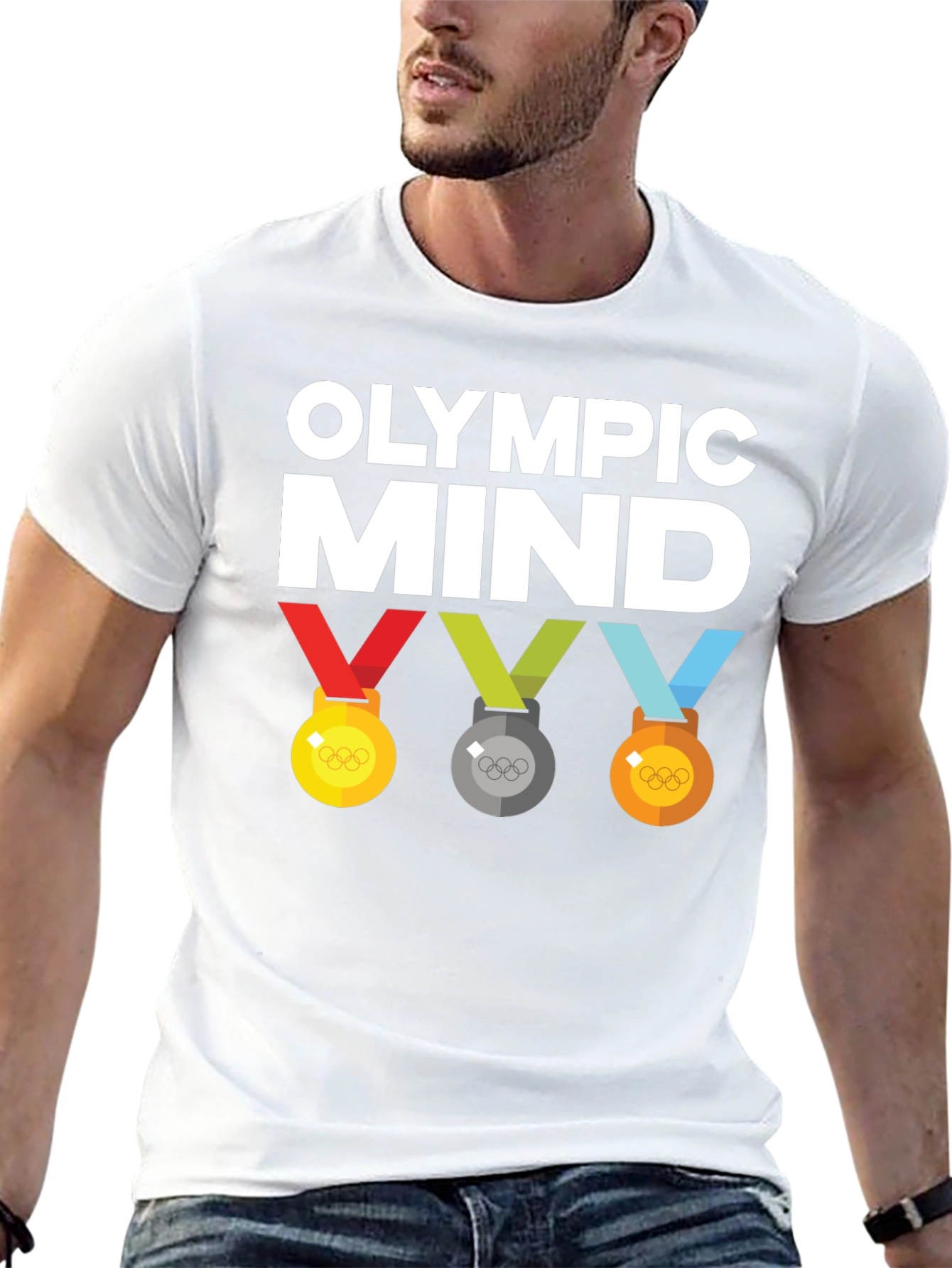 Camiseta Mente Olímpica Negra