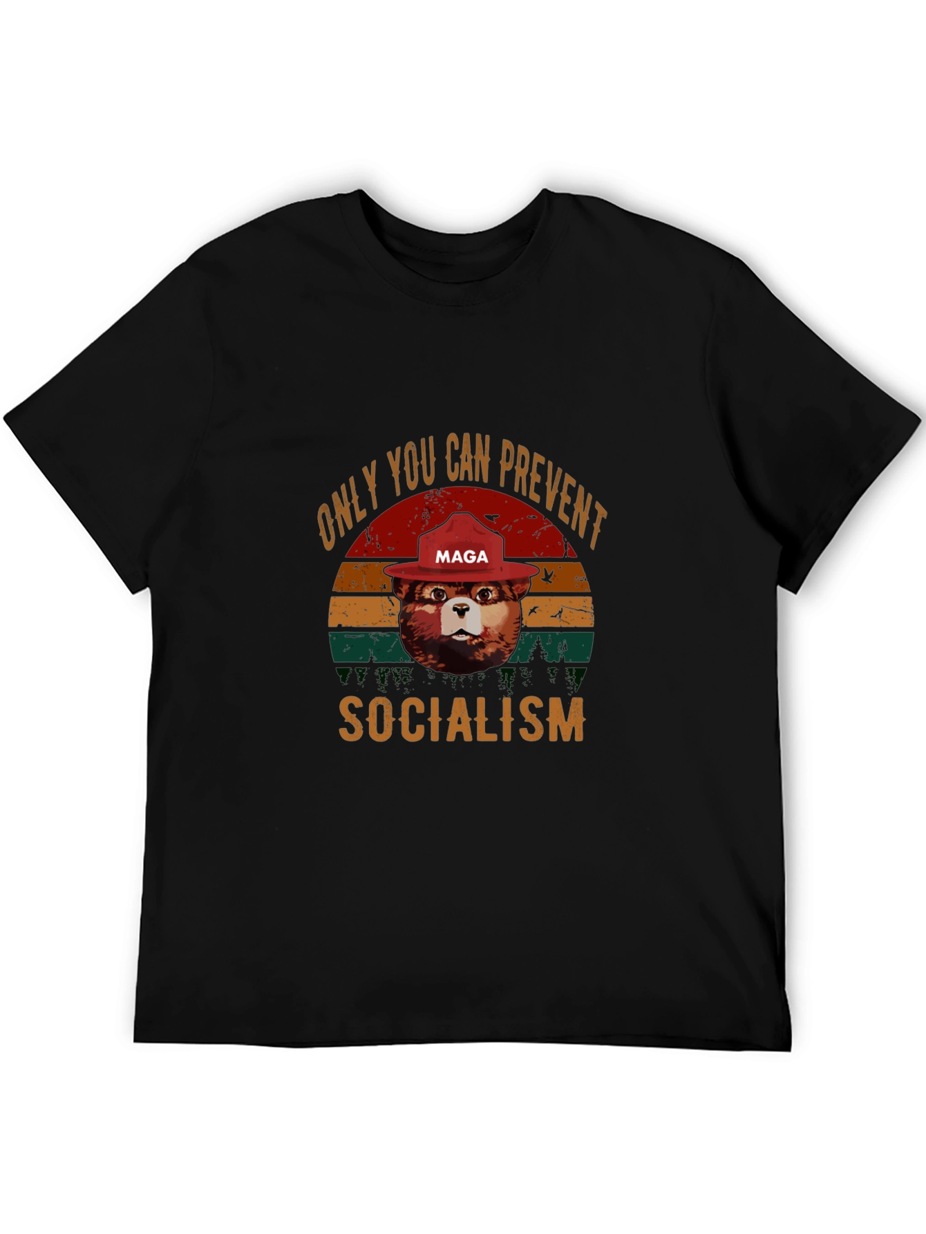 Camiseta Oso Anti-Socialismo