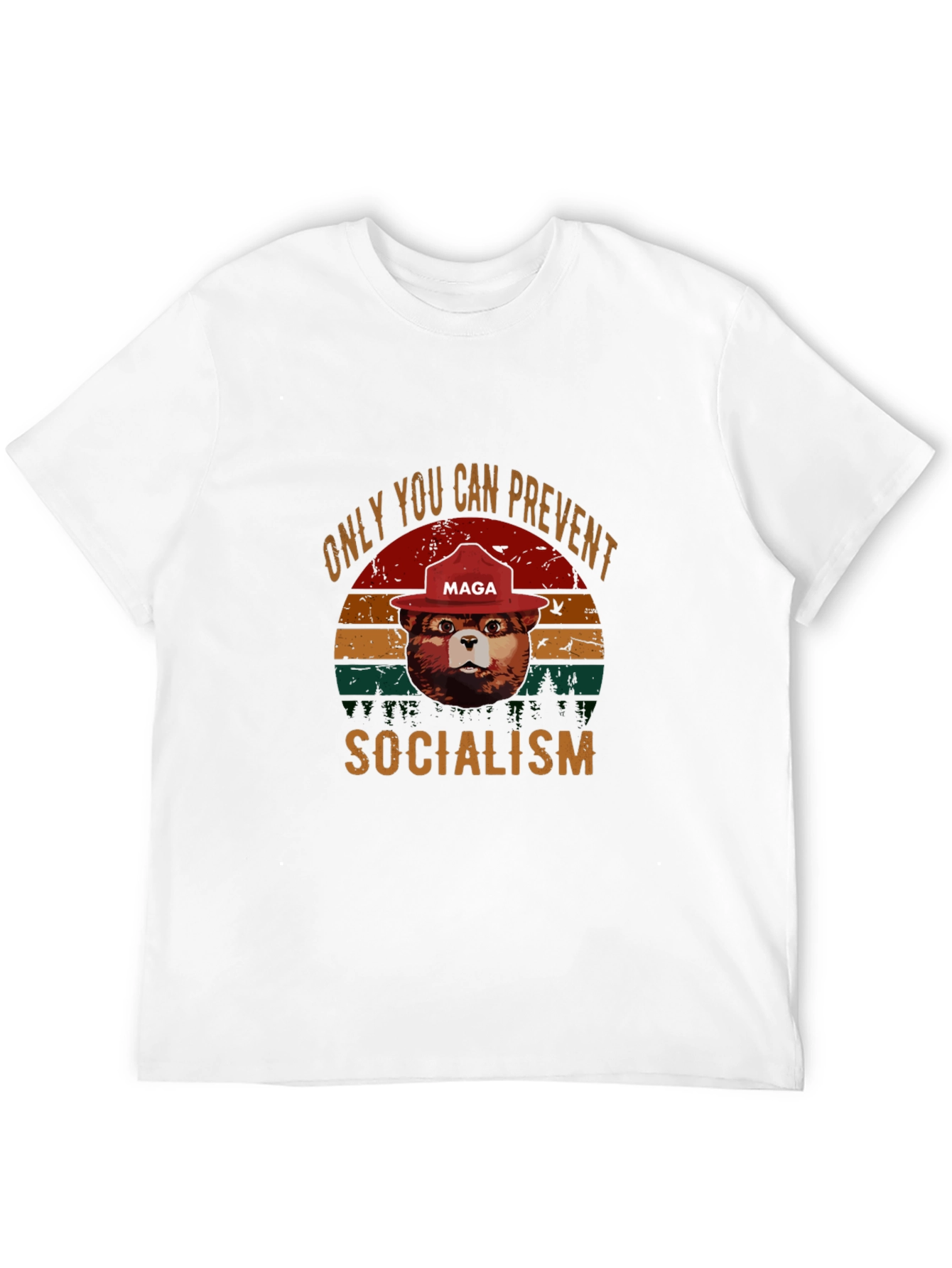 Camiseta Oso Anti-Socialismo