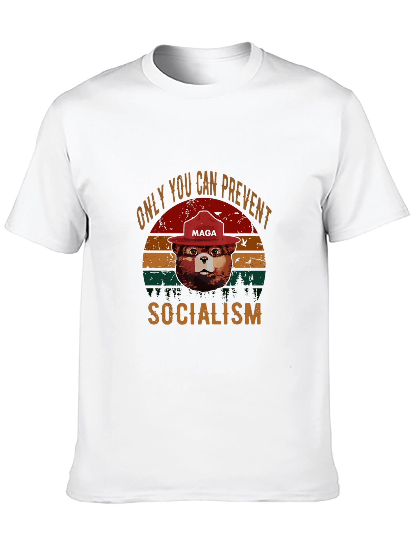 Camiseta Oso Anti-Socialismo