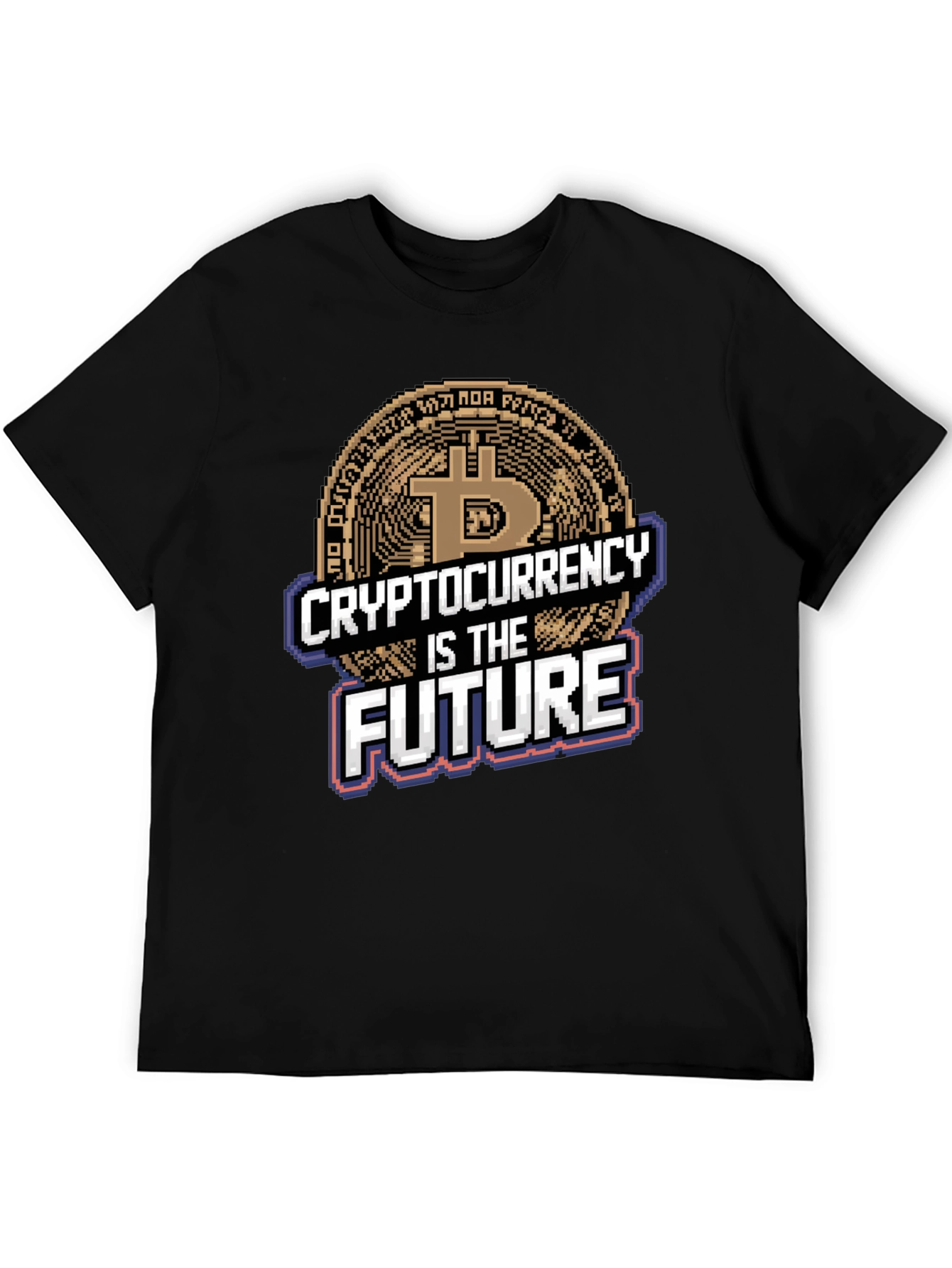 Camiseta Crypto Is The Future - Diseño Bitcoin
