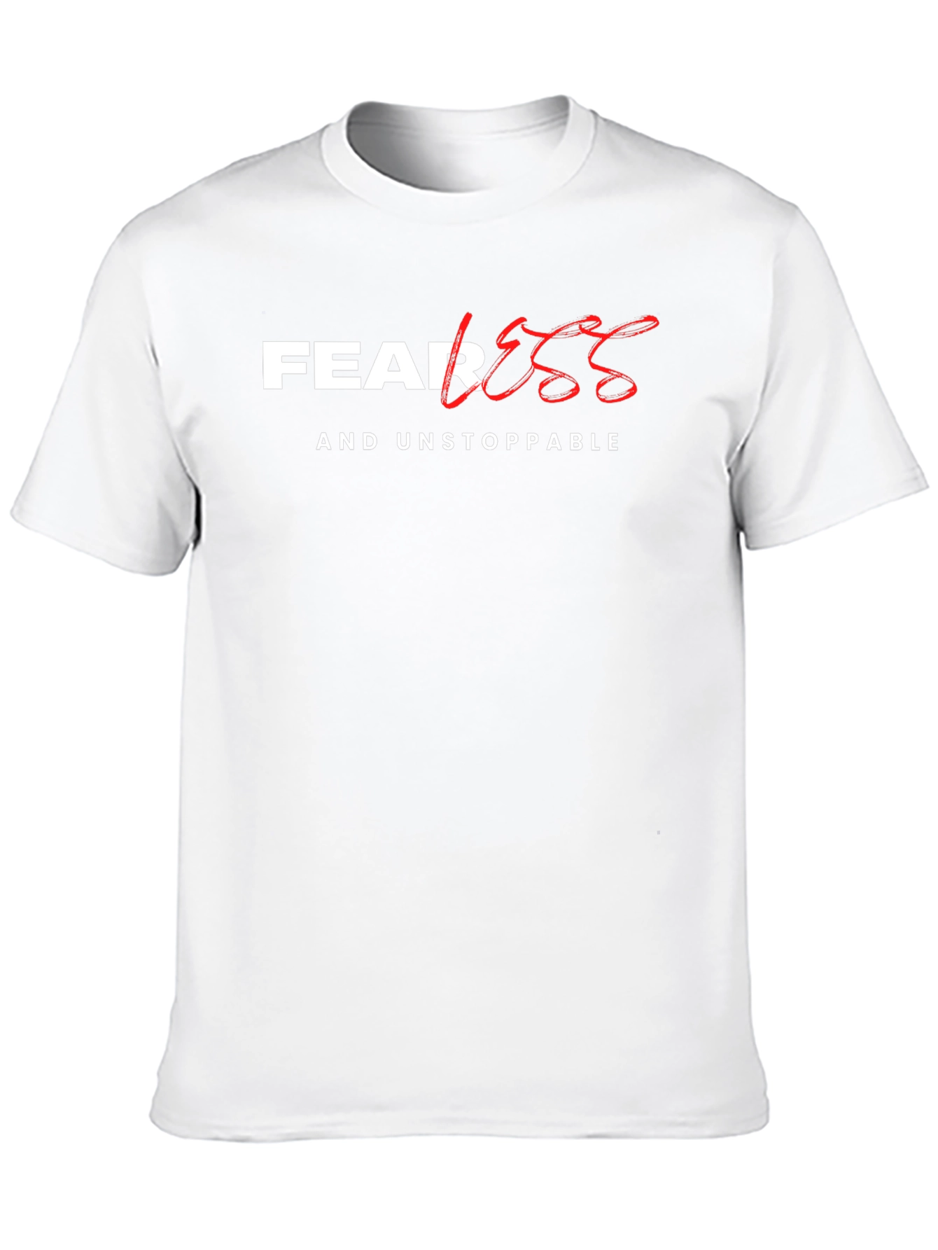 Camiseta Negra: Imparable y Sin Miedo