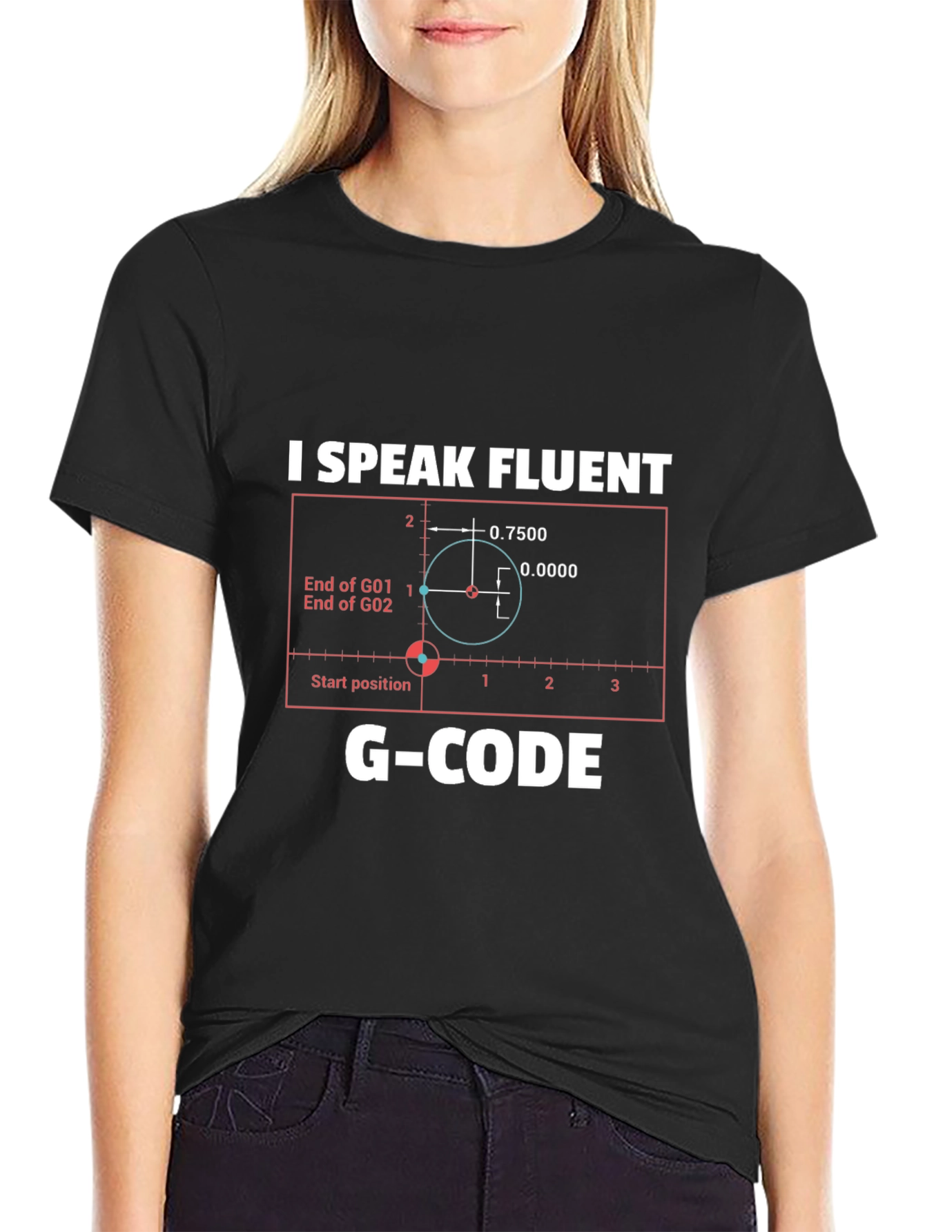 Camiseta G-Code: Para Programadores CNC