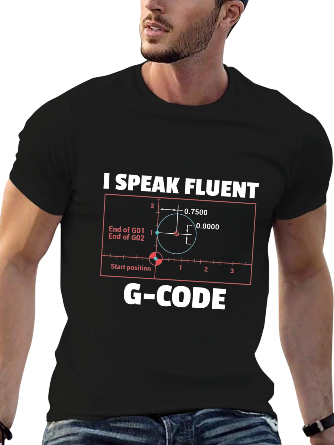 Camiseta G-Code: Para Programadores CNC