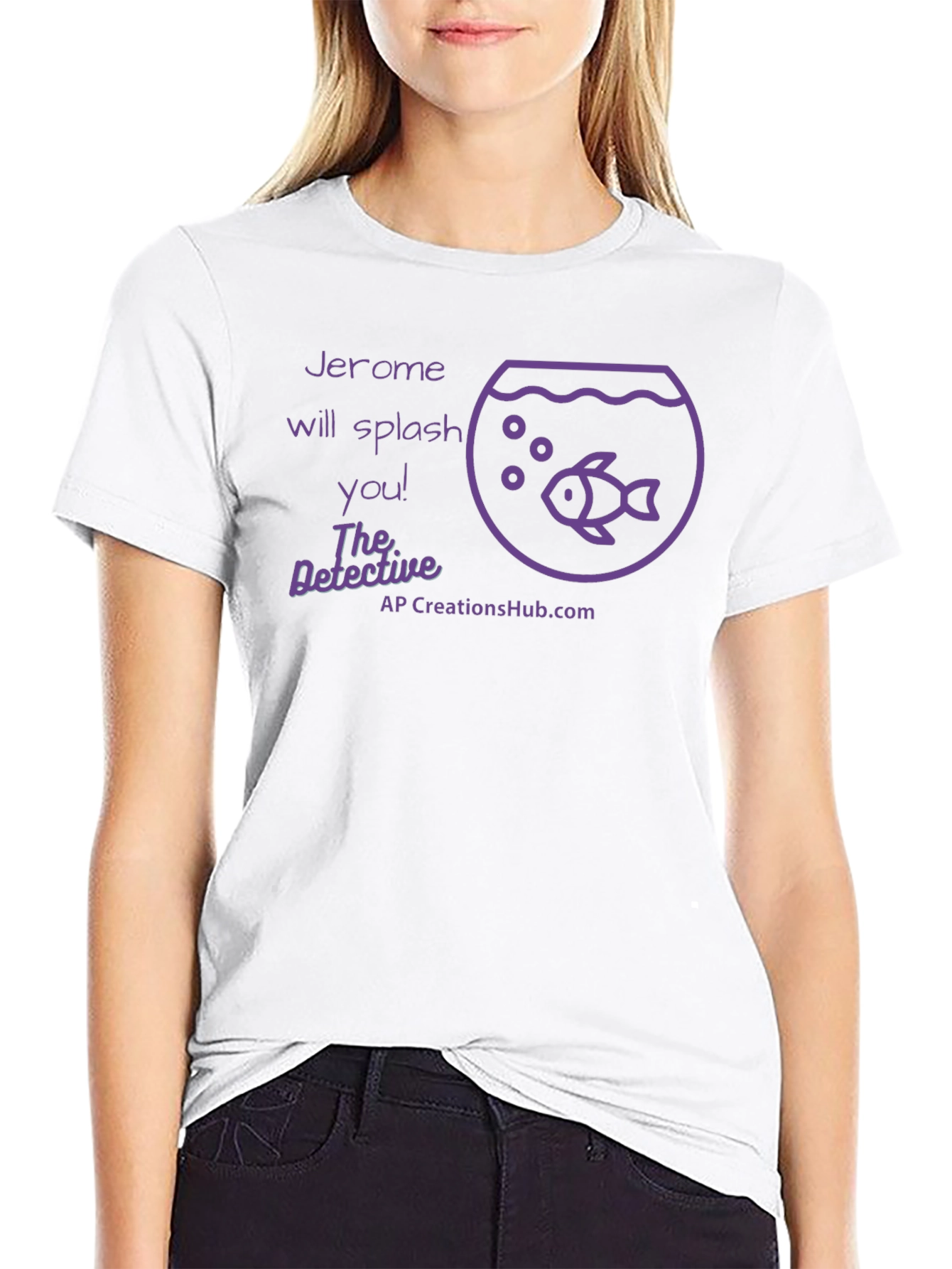 Camiseta Negra: Jerome Te Salpicará