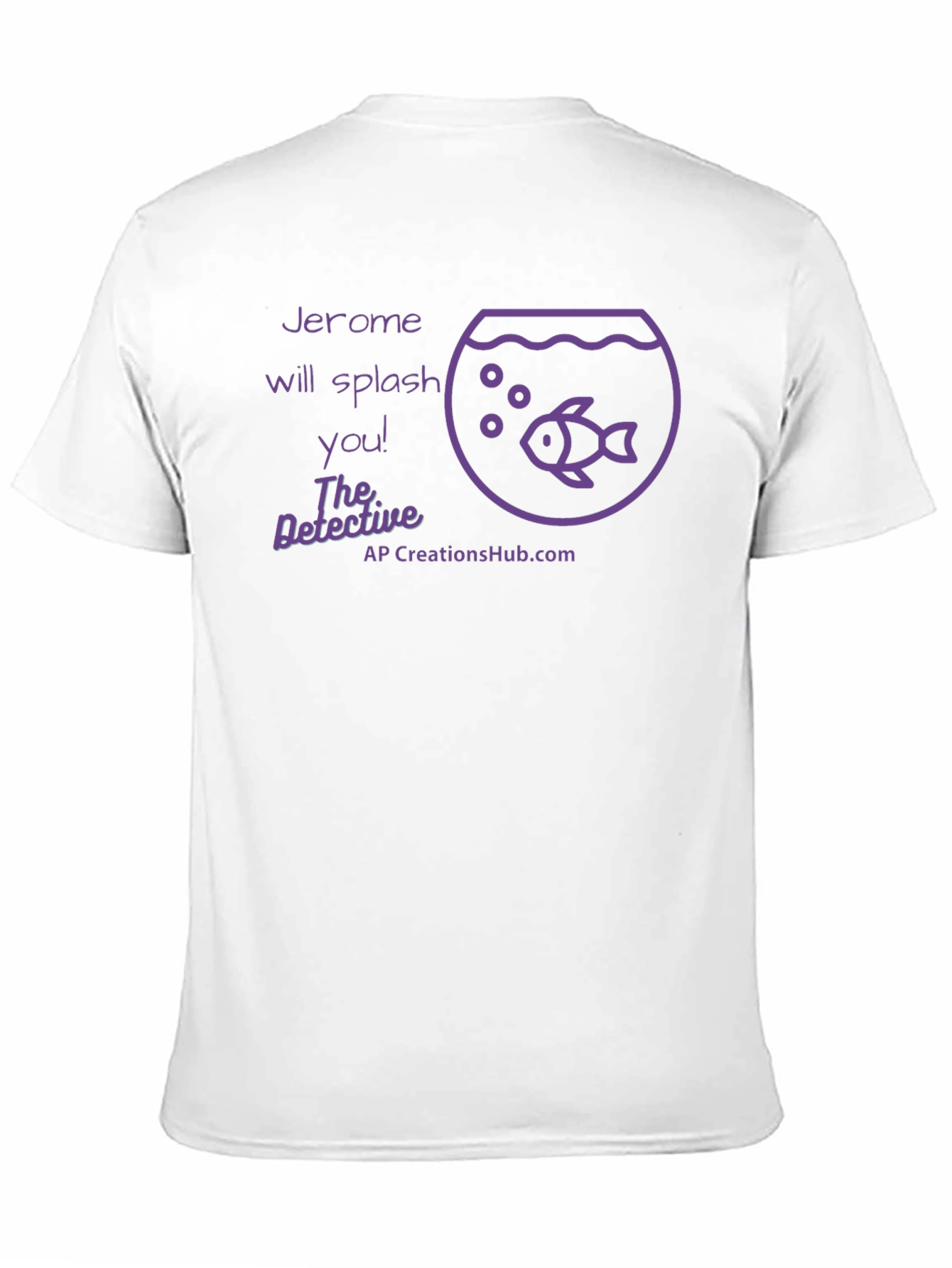 Camiseta Negra: Jerome Te Salpicará