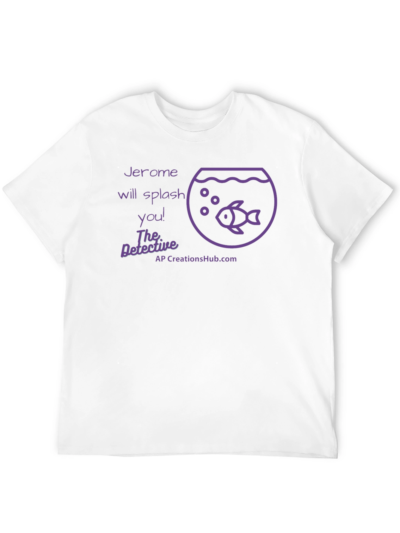 Camiseta Negra: Jerome Te Salpicará