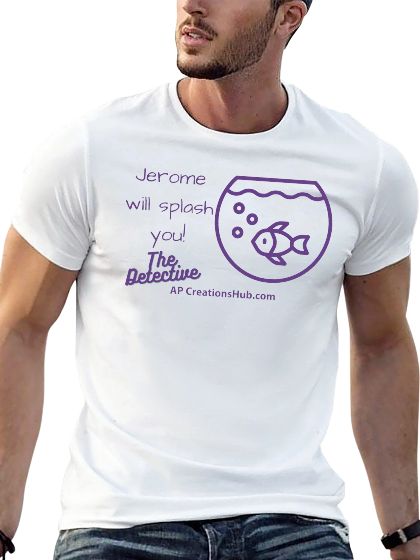 Camiseta Negra: Jerome Te Salpicará