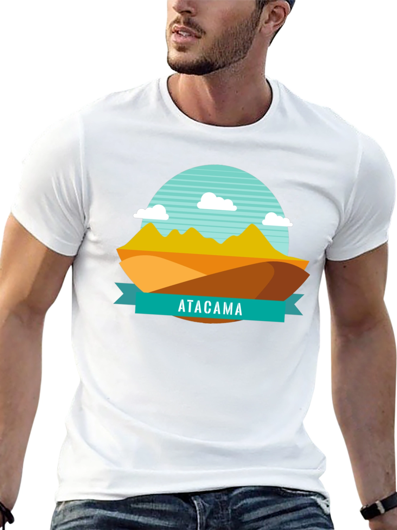 Camiseta Atacama Diseño Gráfico Unisex