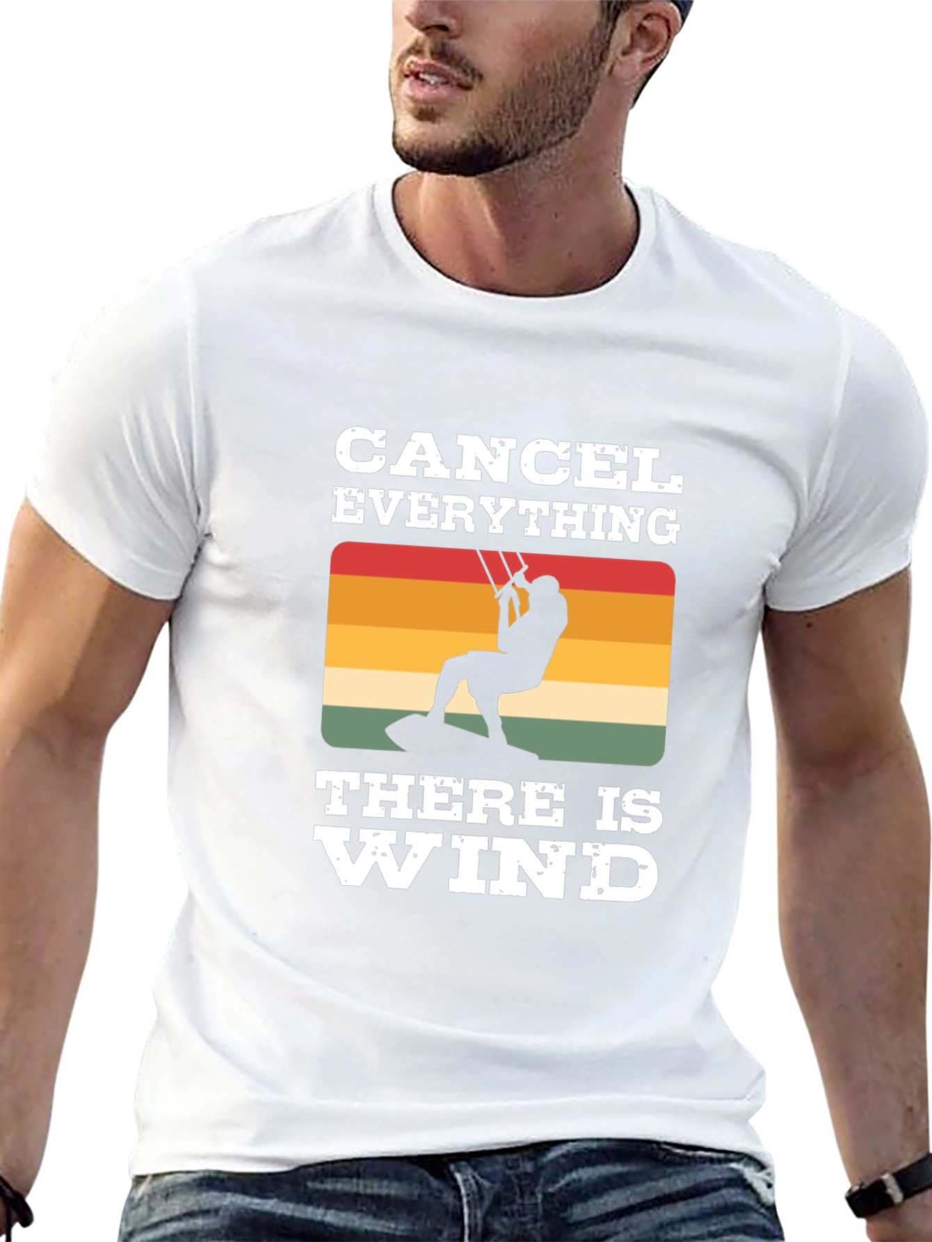 Camiseta Cancelar Todo - Hay Viento Kitesurf