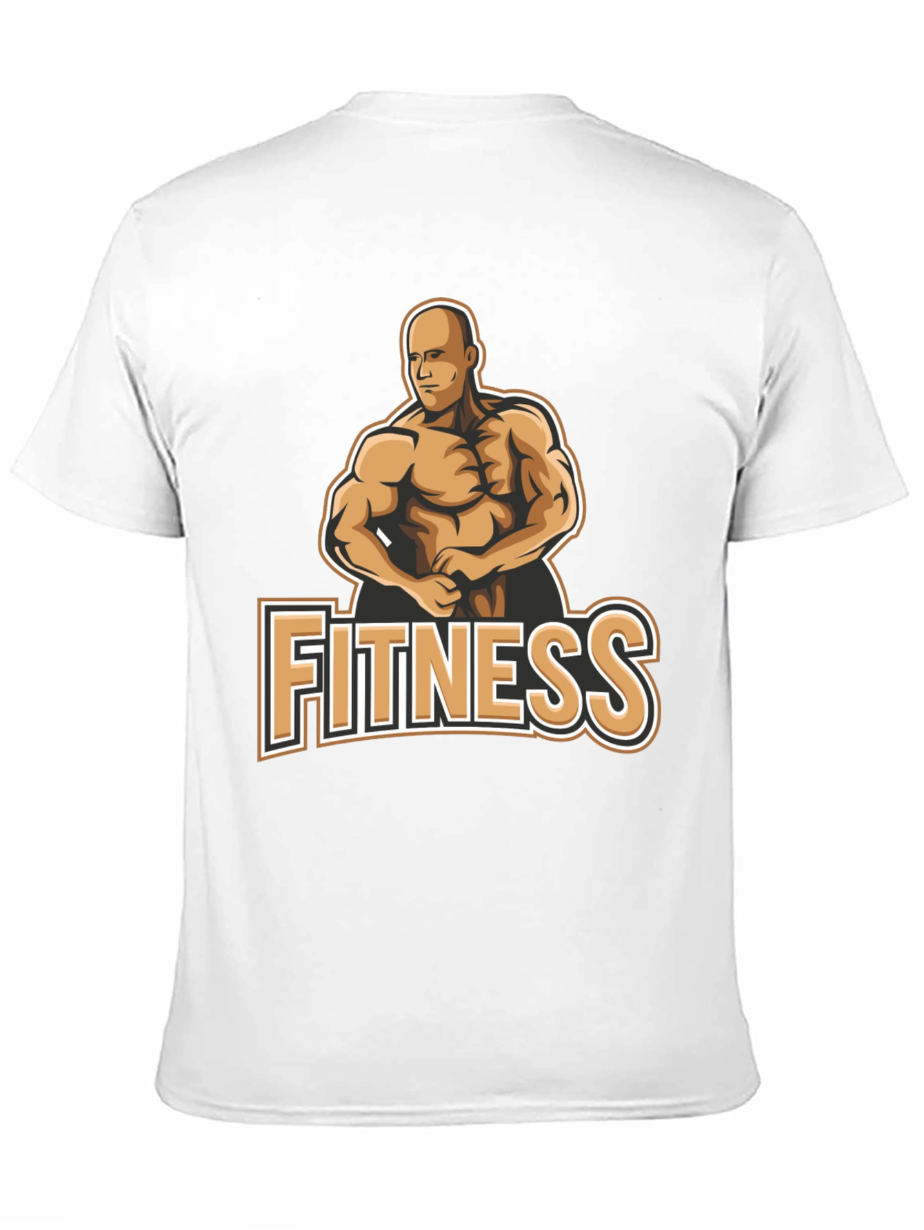 Camiseta Fitness Negra para Hombre