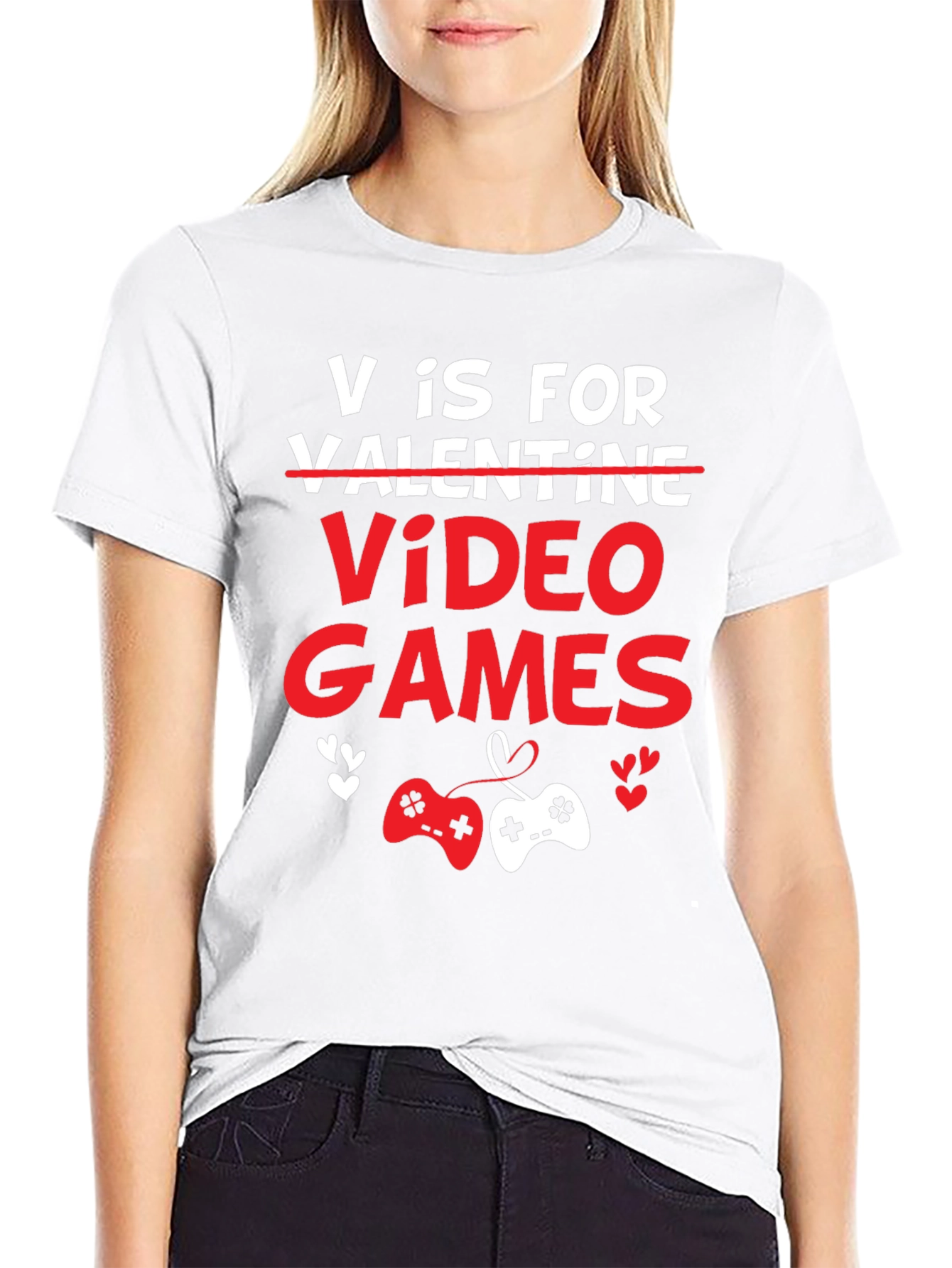 Camiseta San Valentín Videojuegos