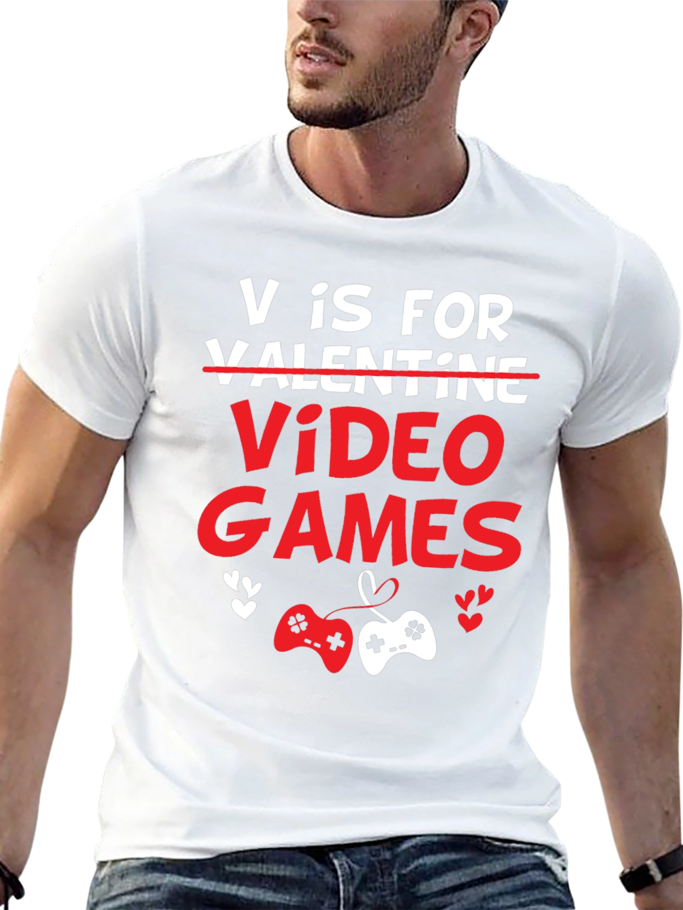 Camiseta San Valentín Videojuegos