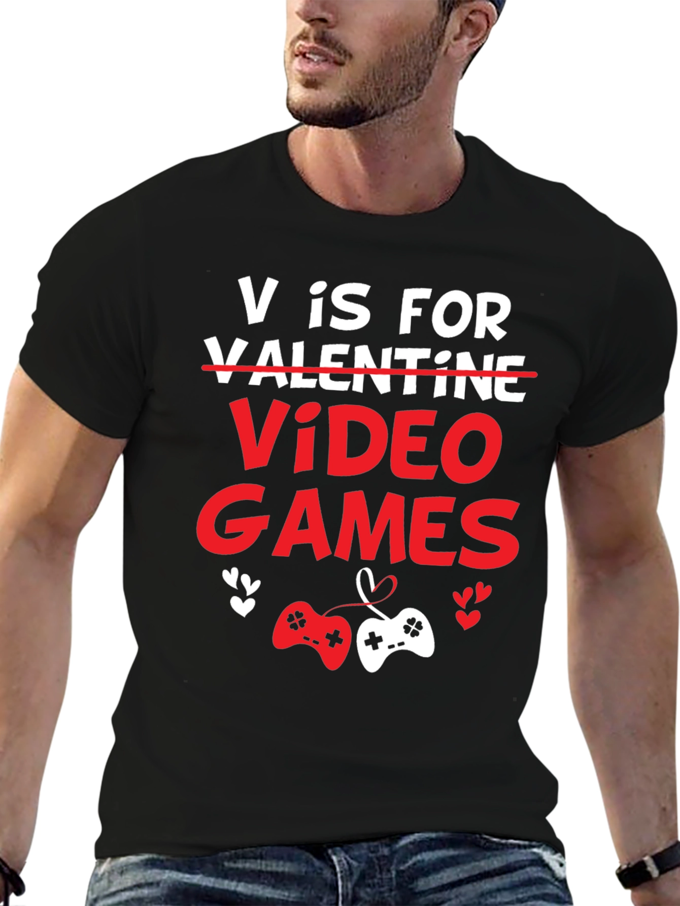 Camiseta San Valentín Videojuegos