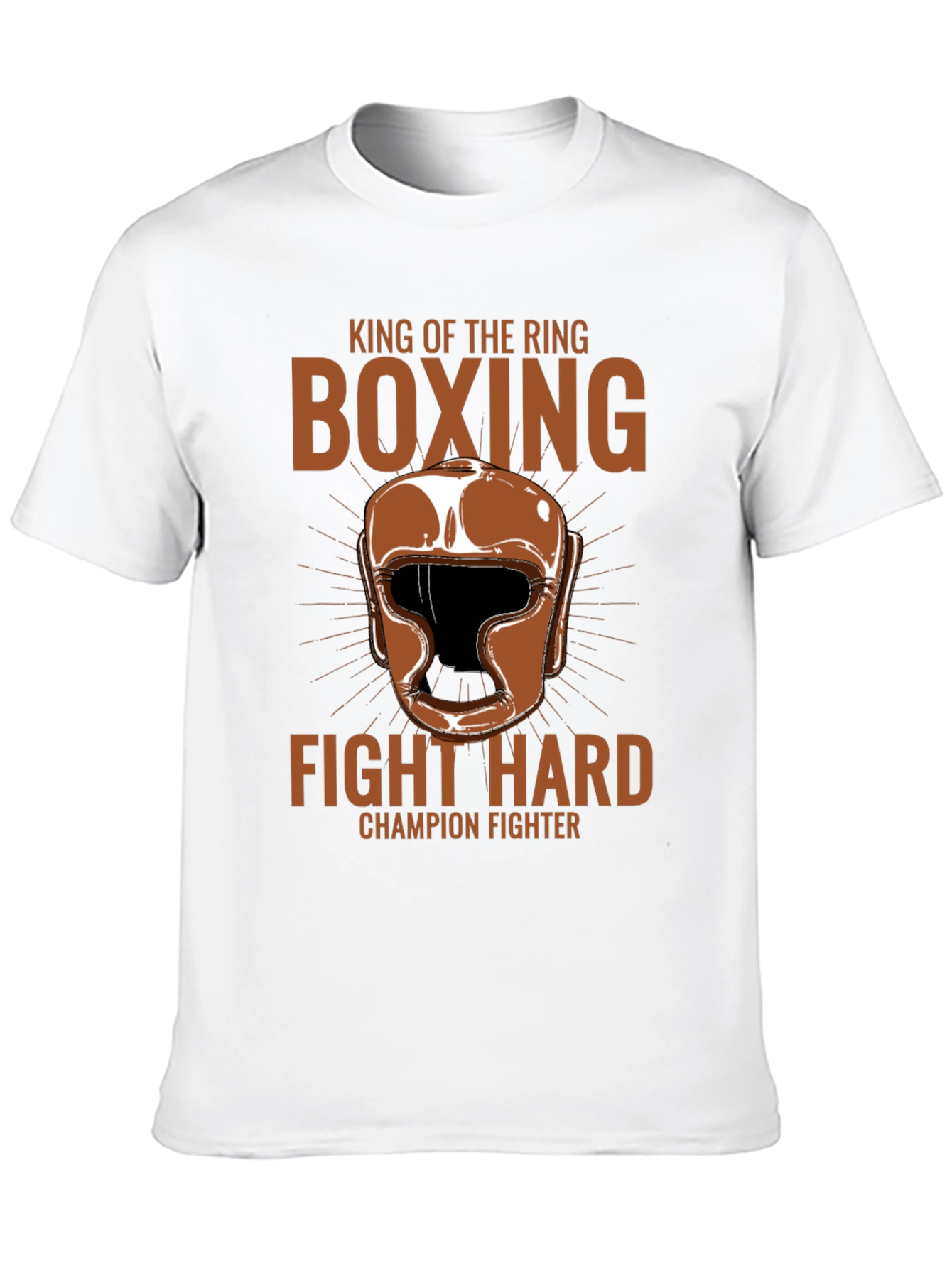 Camiseta Boxeo Rey del Ring - Diseño Único