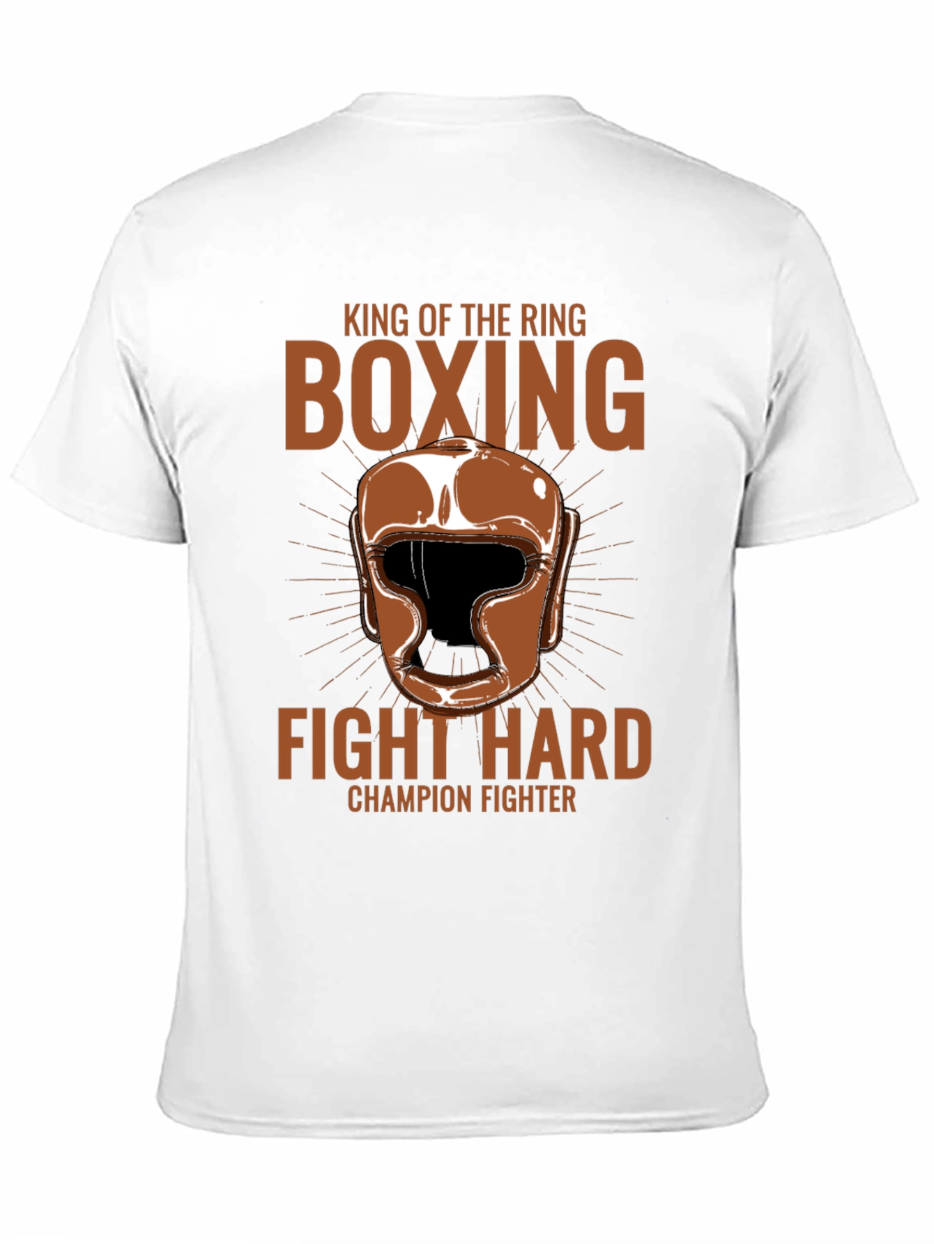 Camiseta Boxeo Rey del Ring - Diseño Único
