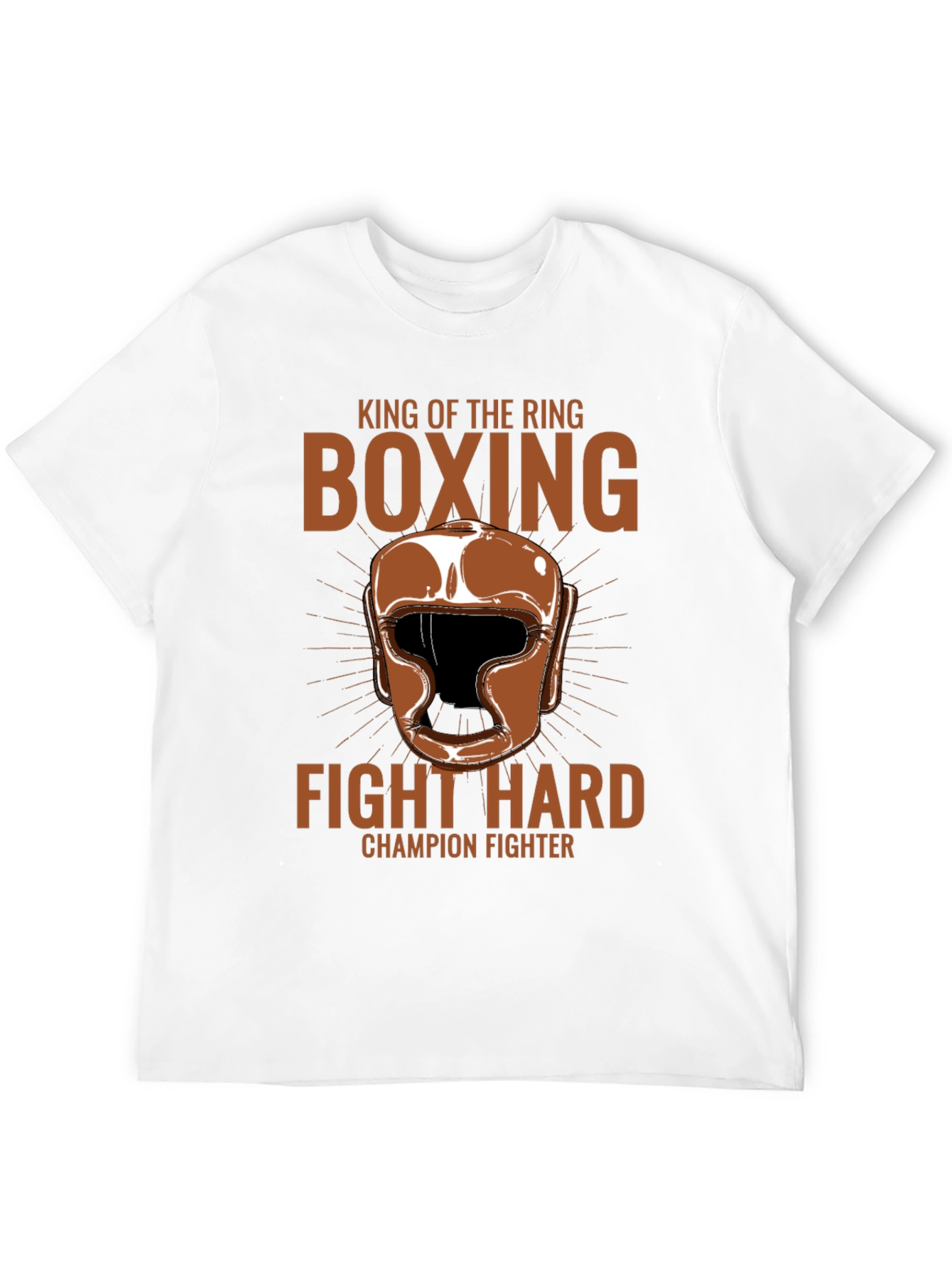 Camiseta Boxeo Rey del Ring - Diseño Único
