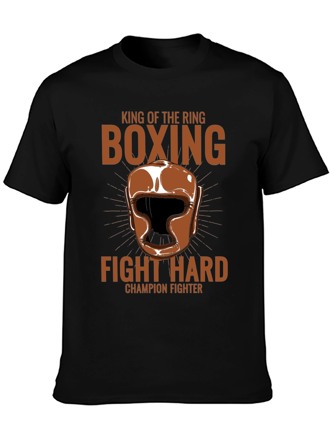 Camiseta Boxeo Rey del Ring - Diseño Único