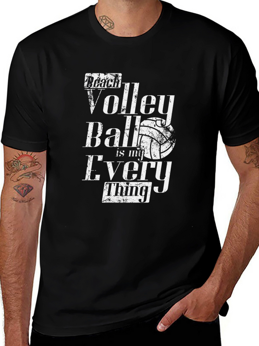 Camiseta Negra Beach Volleyball is my Everything