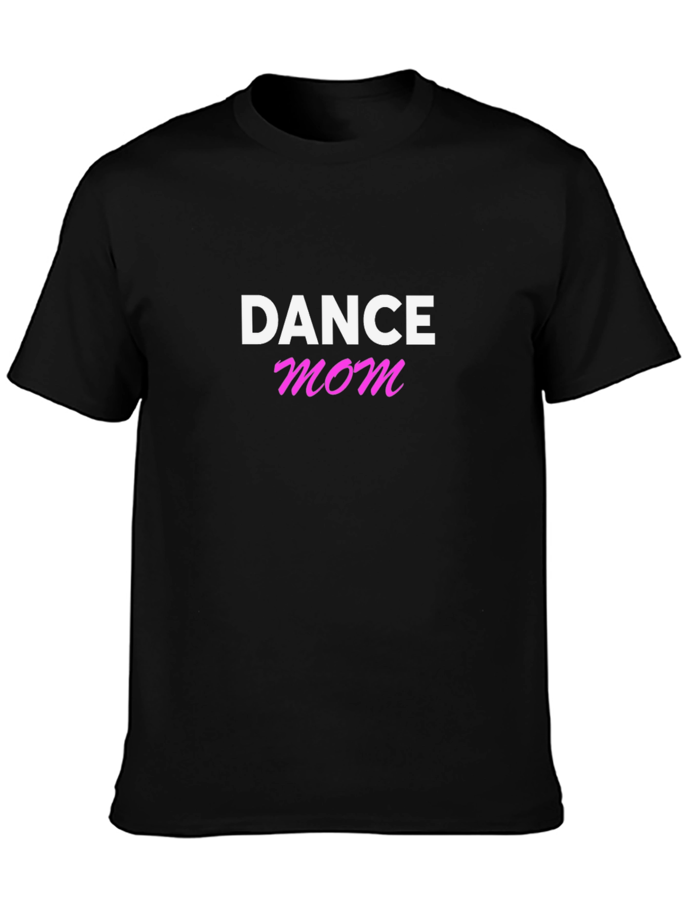 Camiseta Negra Dance Mom para Hombre