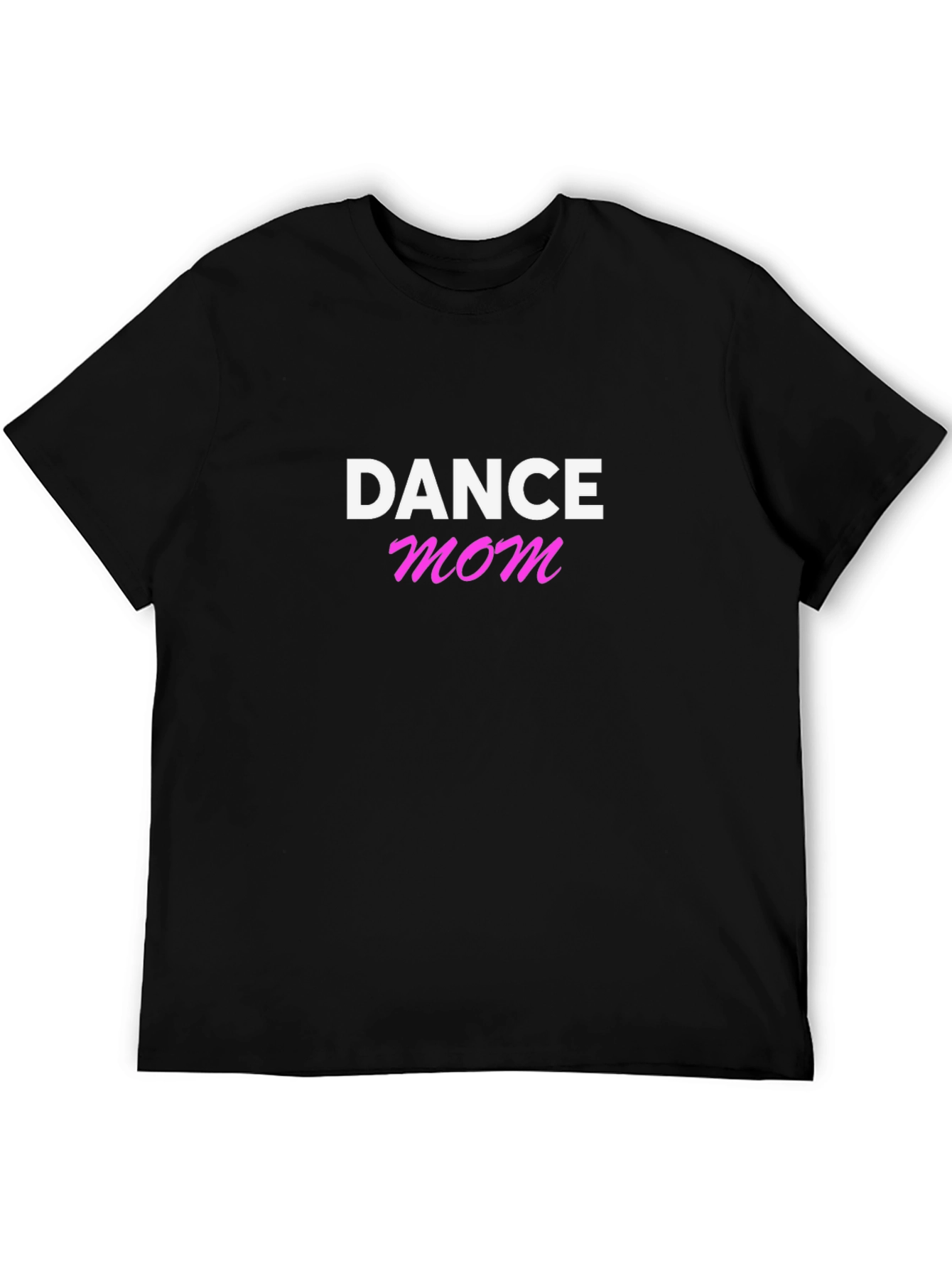 Camiseta Negra Dance Mom para Hombre