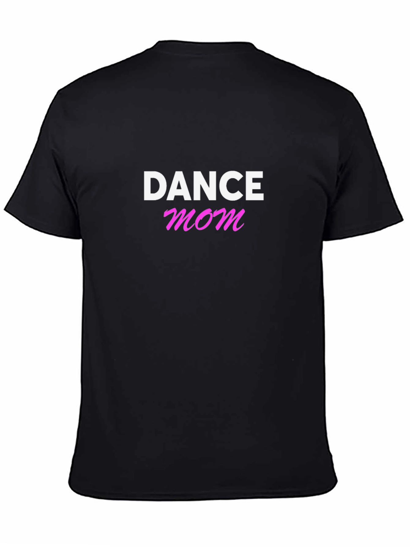 Camiseta Negra Dance Mom para Hombre