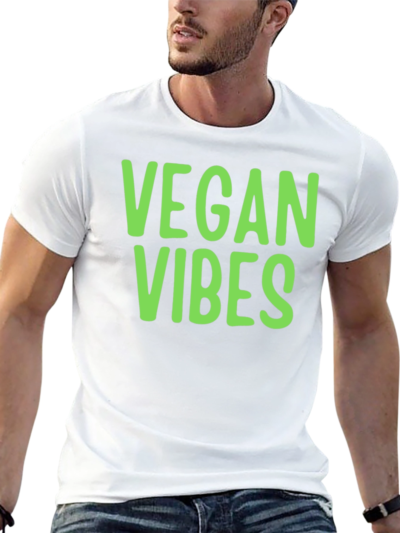 Camiseta Negra Vegan Vibes